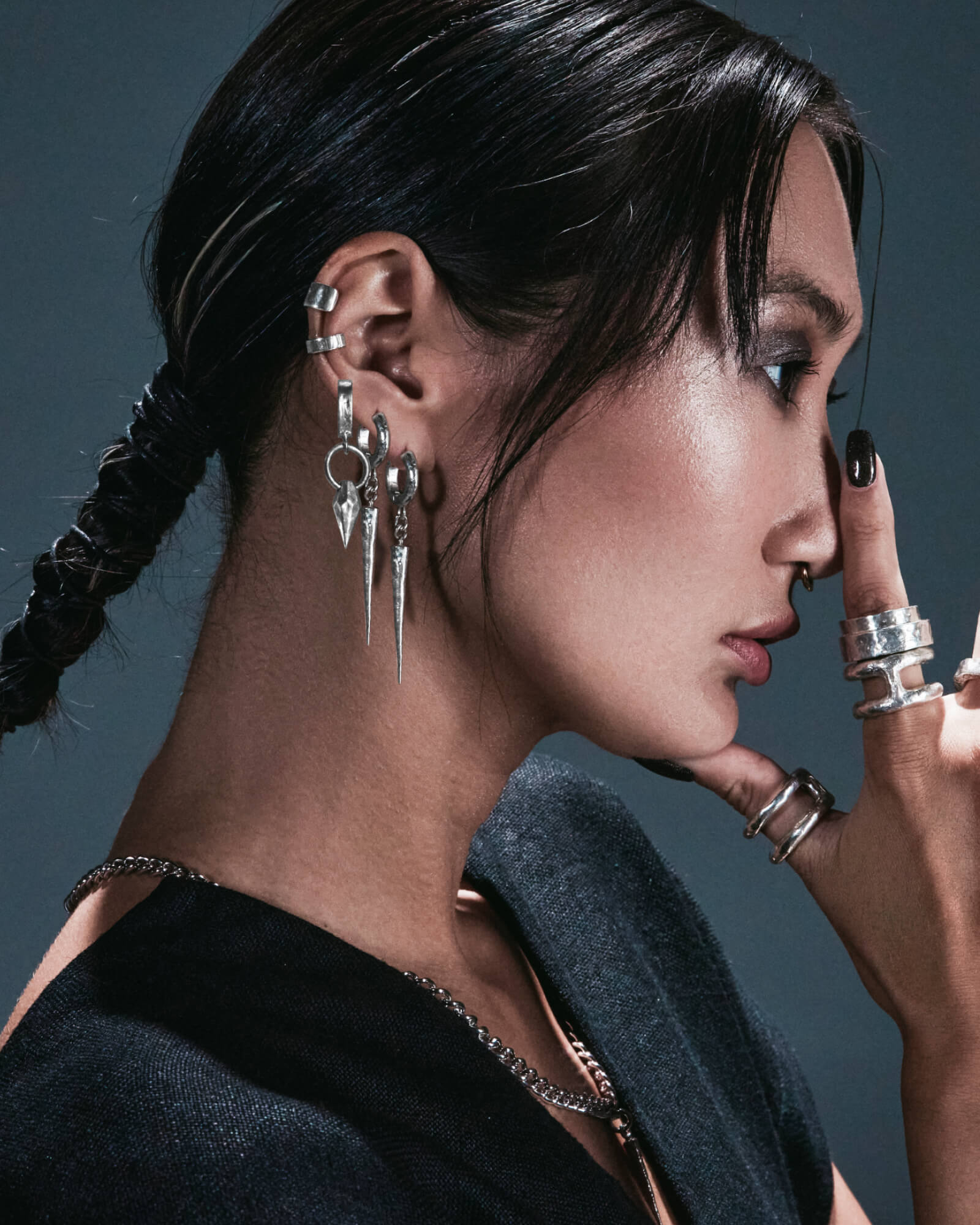 Demonia Stalactite Earrings 🖤