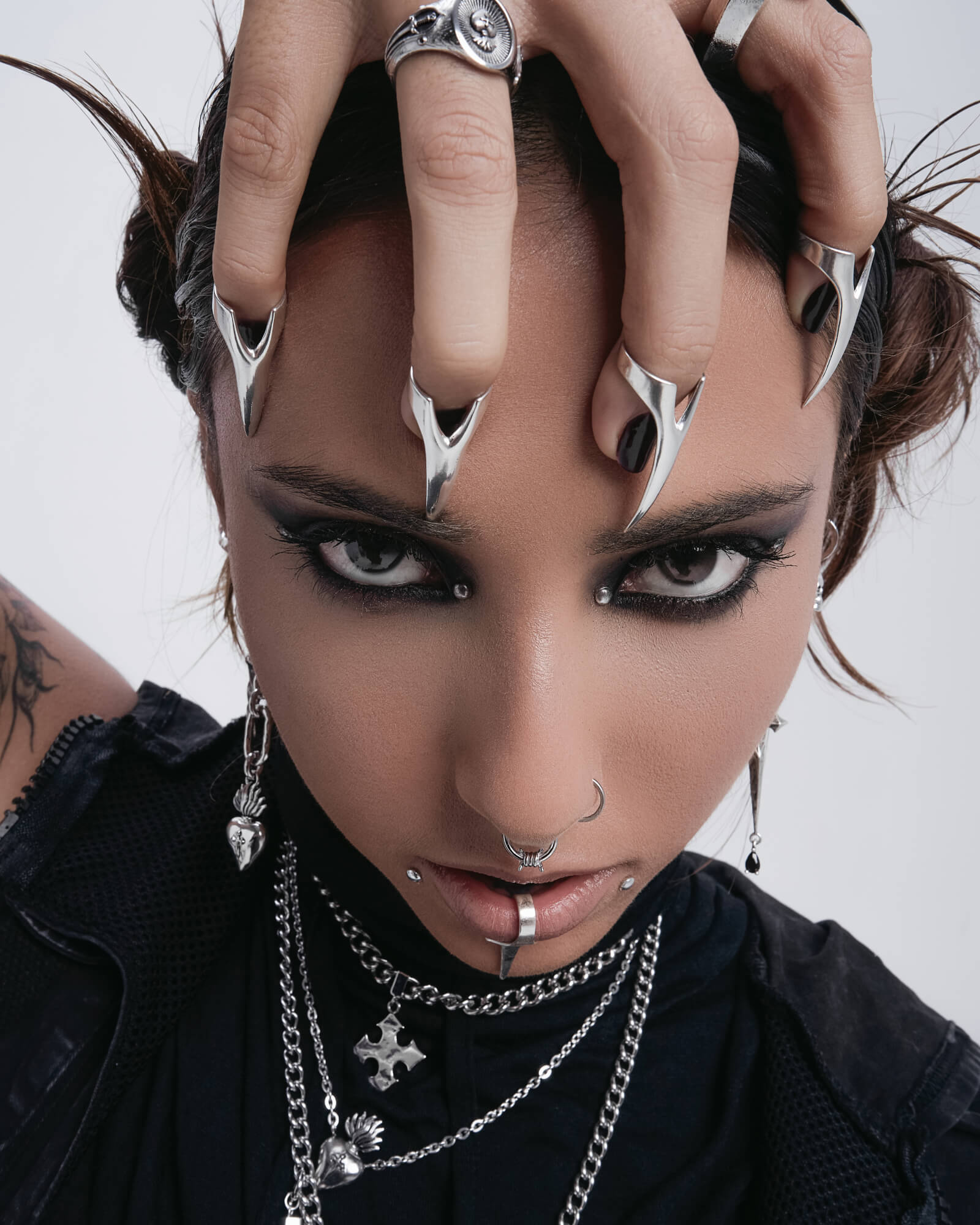 Demonia Seeress Nail Ring 🖤