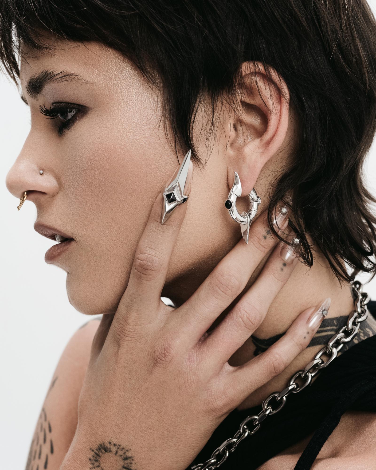 Demonia Galactic Earrings 🖤