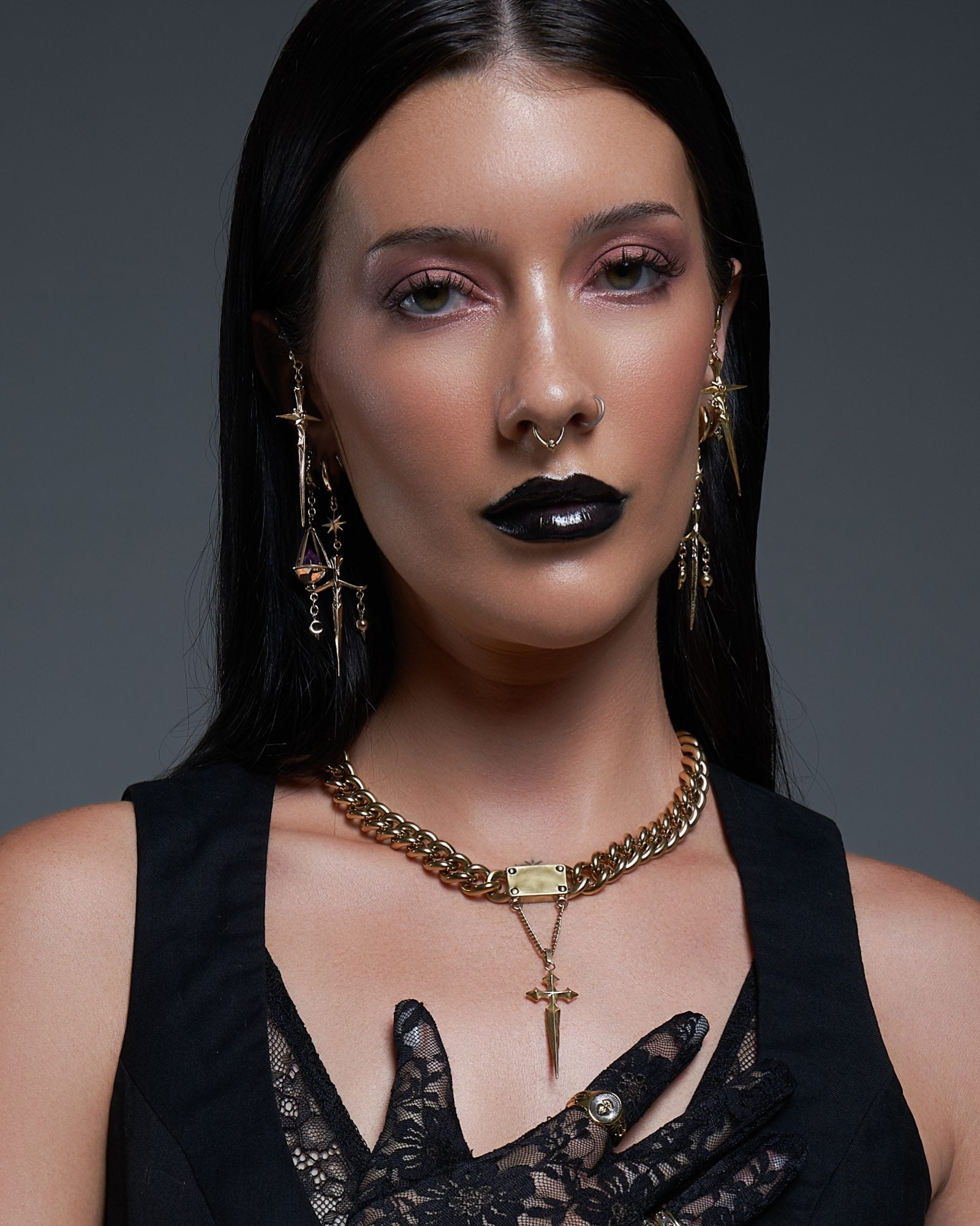 Demonia Syzygy Earrings 🖤