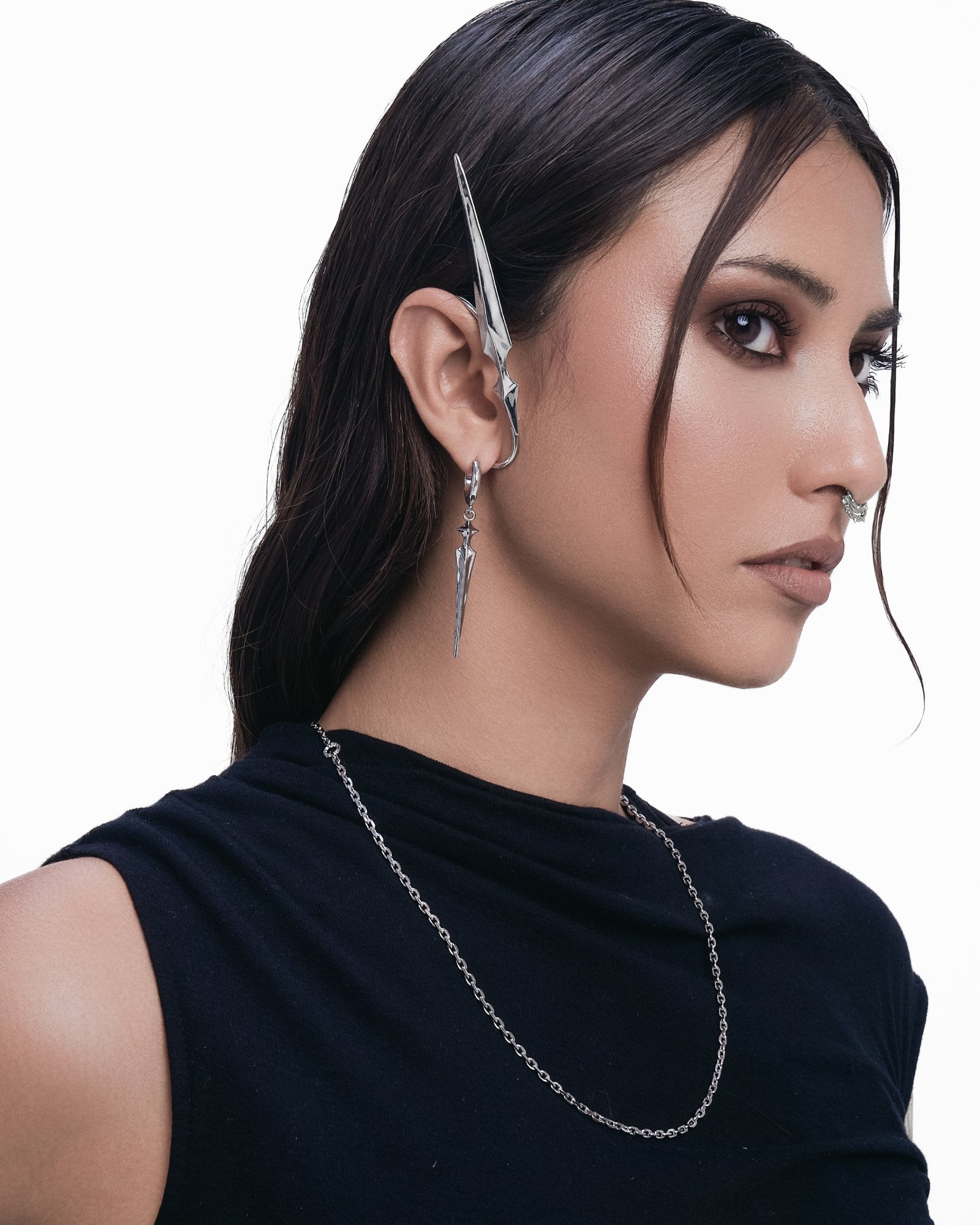 Demonia Saber Earrings 🖤