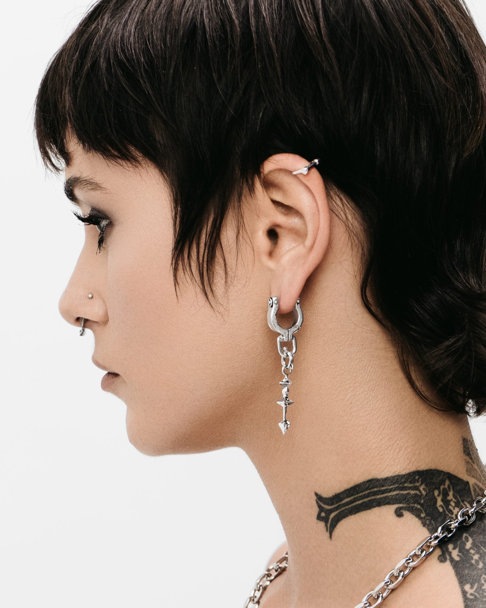 Demonia Qode Earrings 🖤