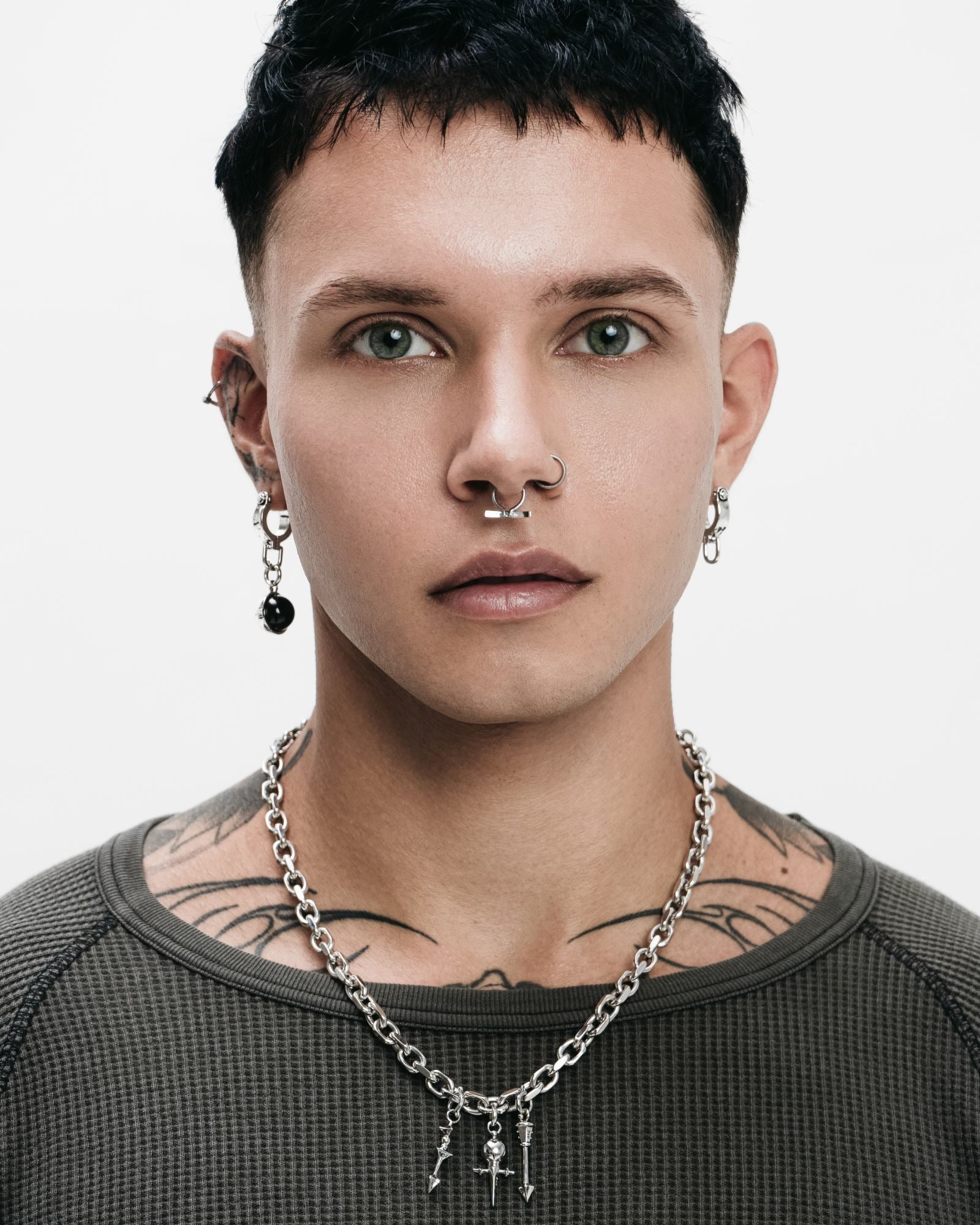 Demonia Qode Earrings 🖤