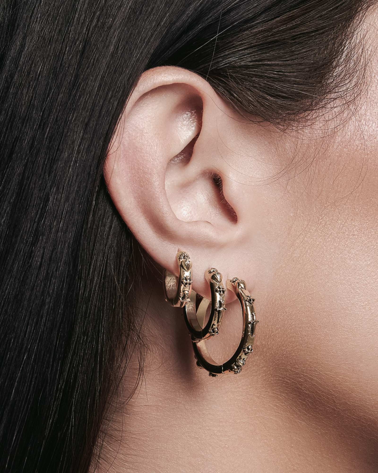 Demonia Trinity Earrings 🖤