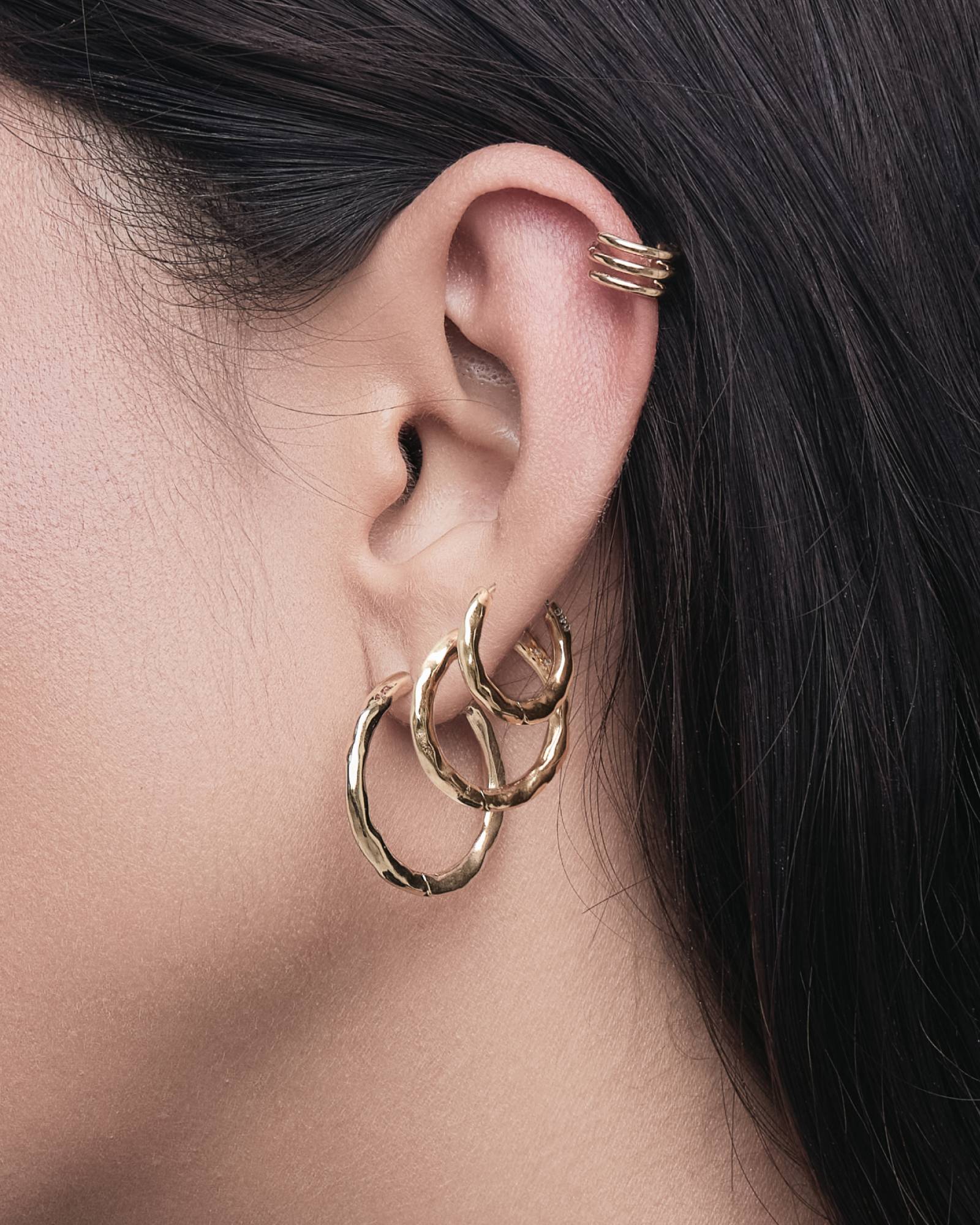 Demonia Orion Hoop Earrings Set 🖤