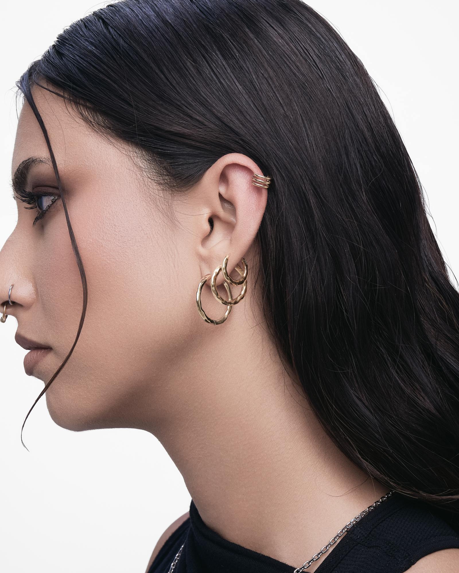 Demonia Orion Hoop Earrings Set 🖤