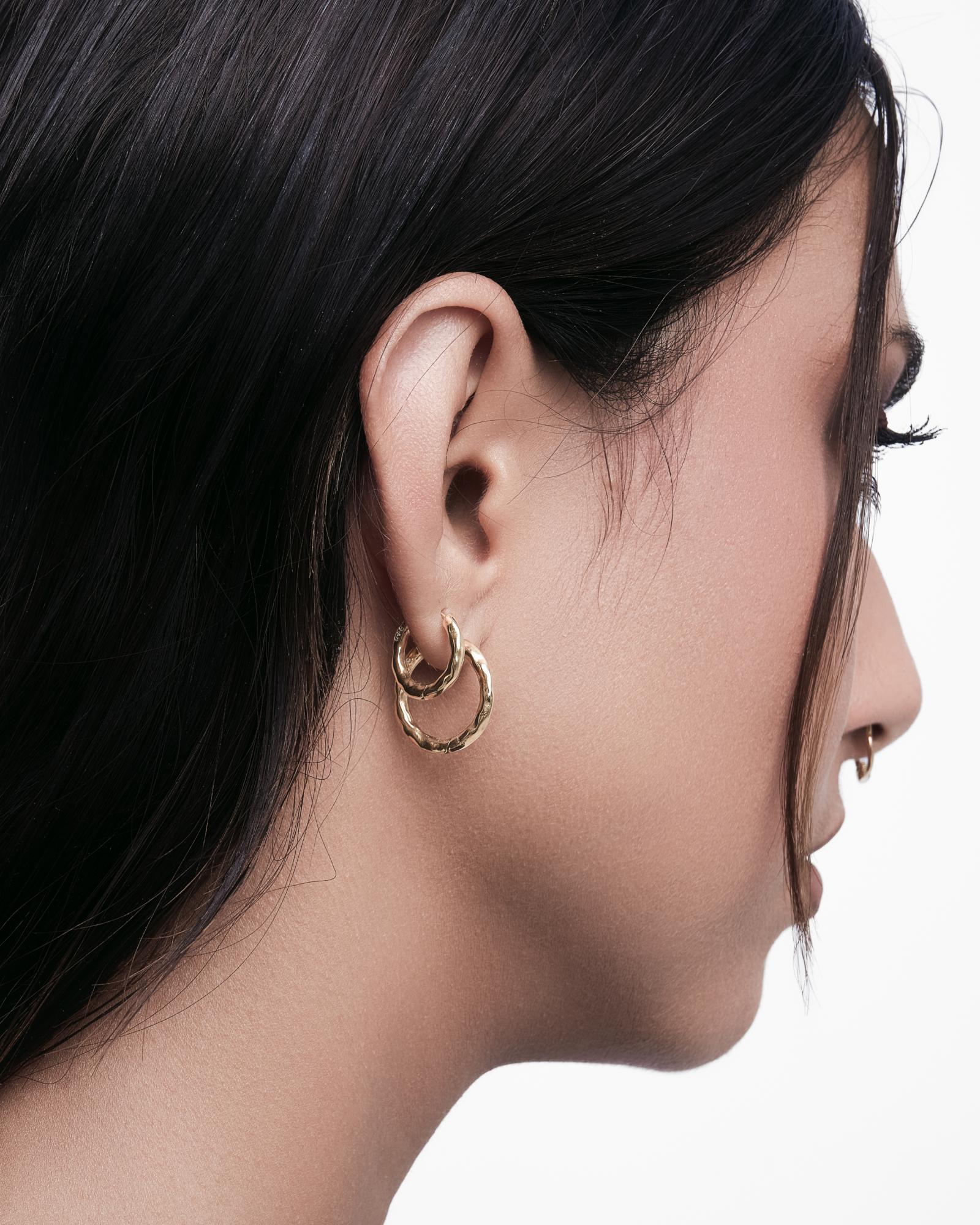 Demonia Orion Hoop Earrings Set 🖤
