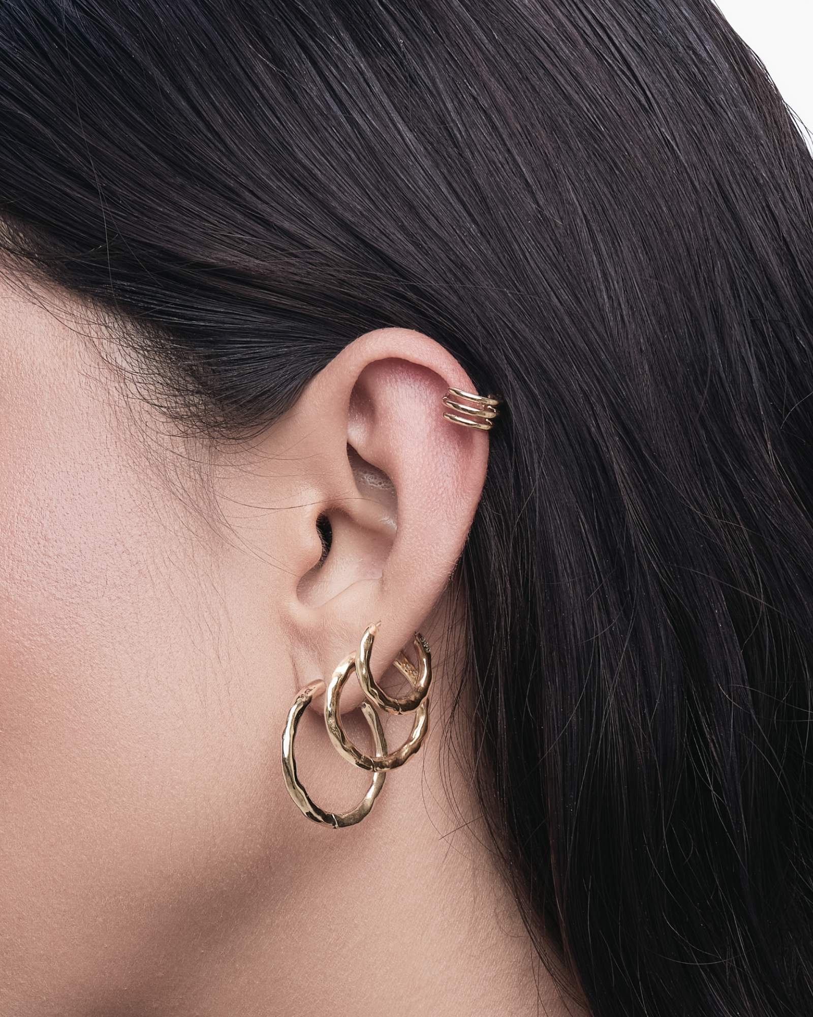 Demonia Orion Hoop Earrings Set 🖤