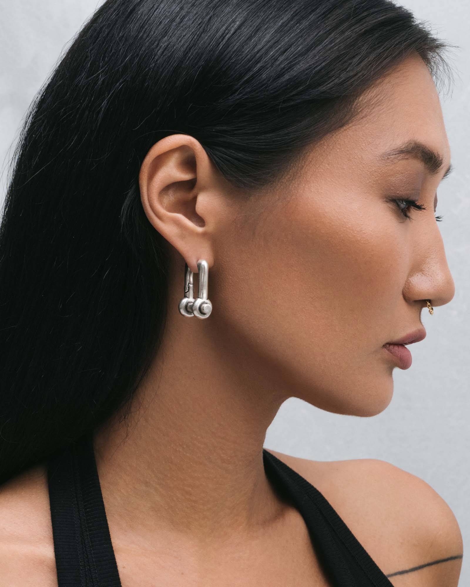 Demonia Carbon Earrings 🖤