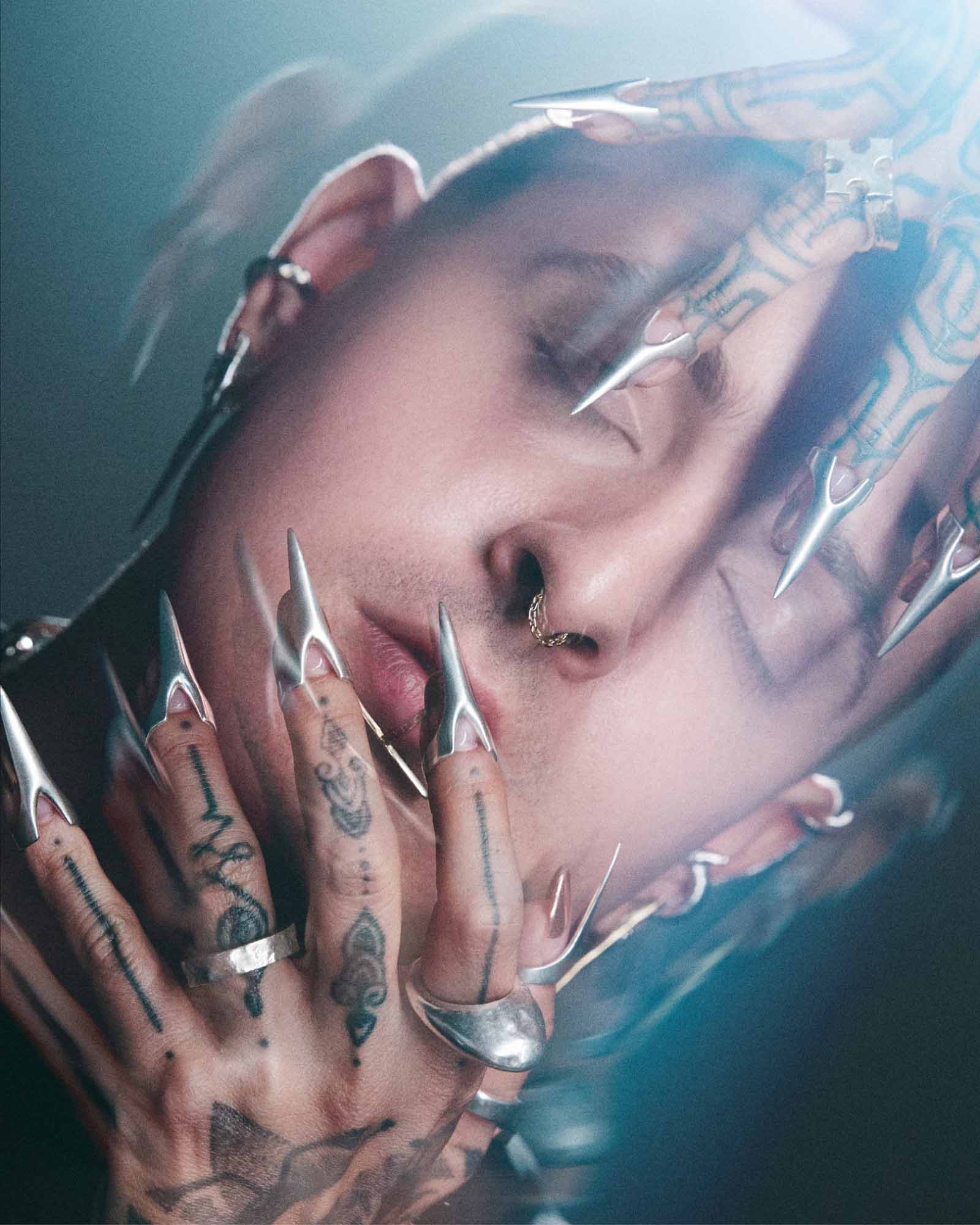 Demonia Seeress Nail Ring 🖤