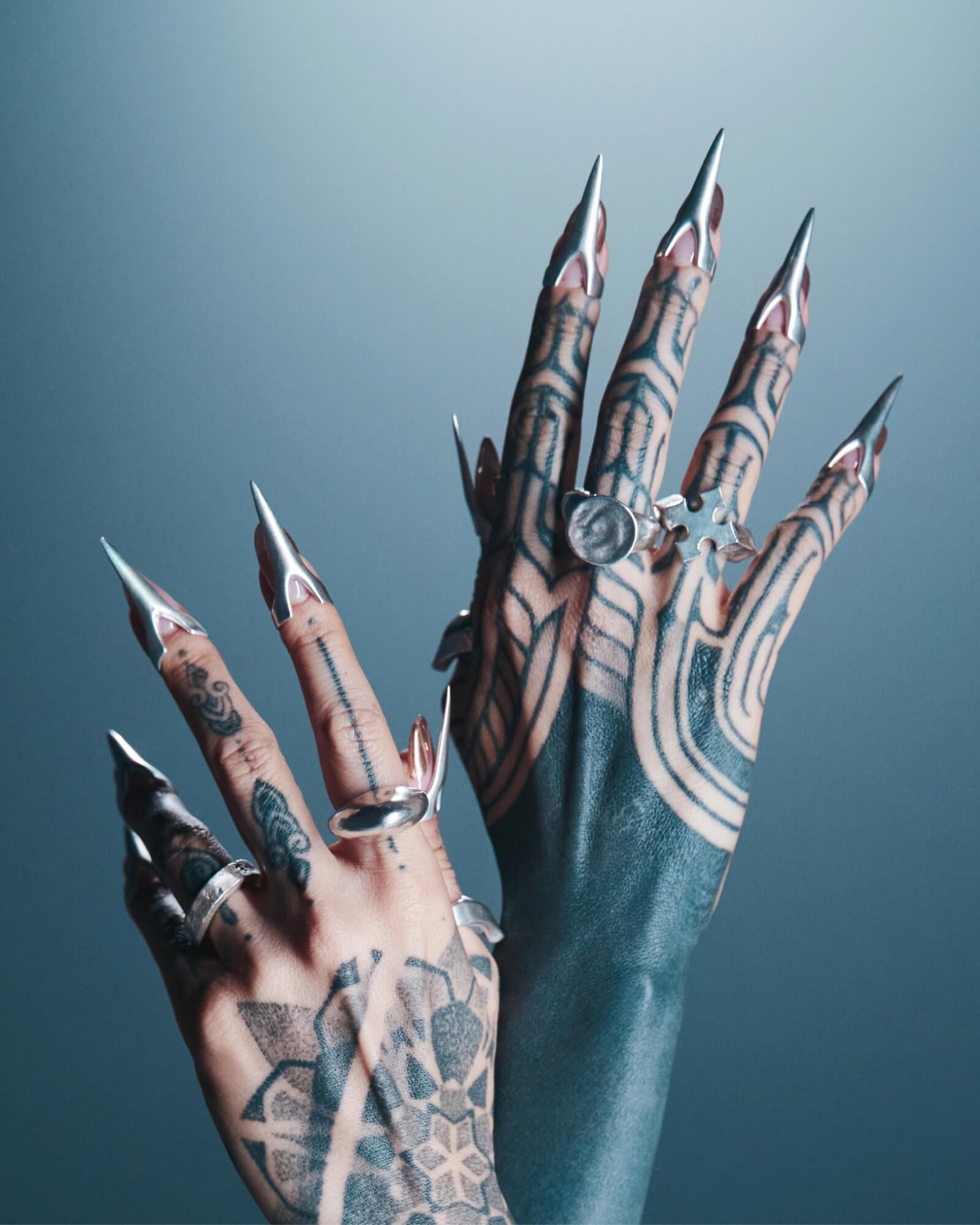 Demonia Seeress Nail Ring 🖤