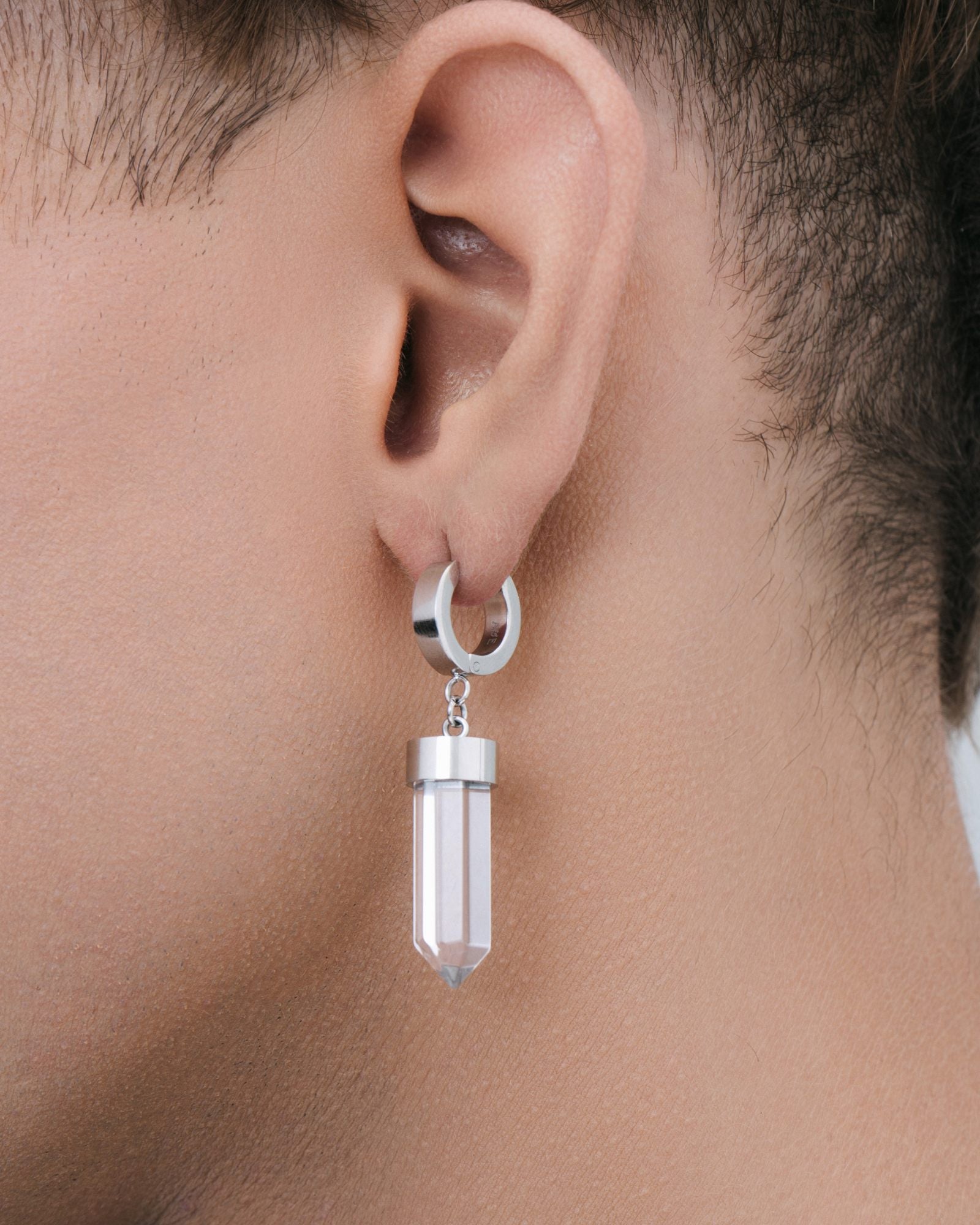 Demonia Crystal Bullet Earrings 🖤