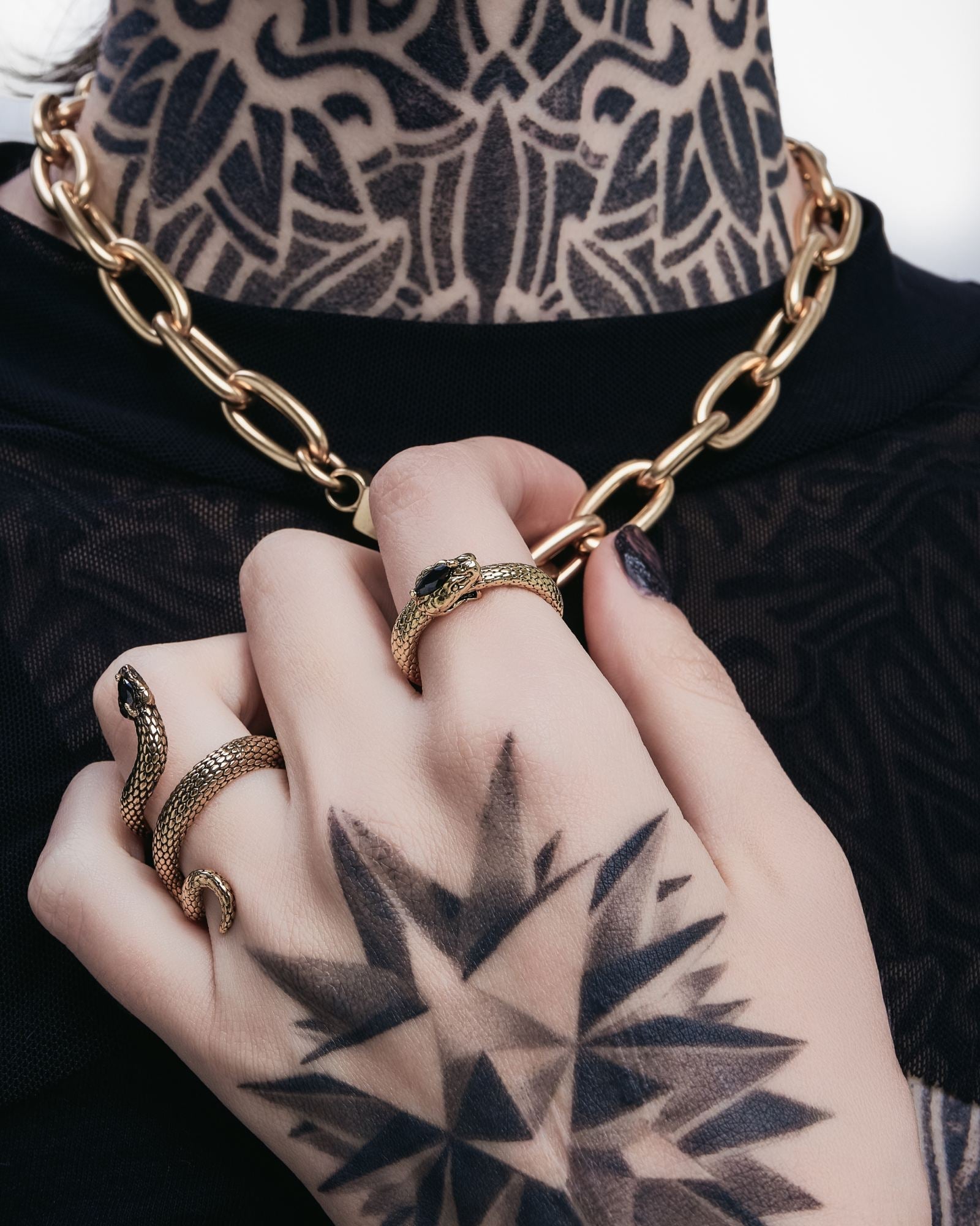 Demonia Ouroboros Ring 🖤