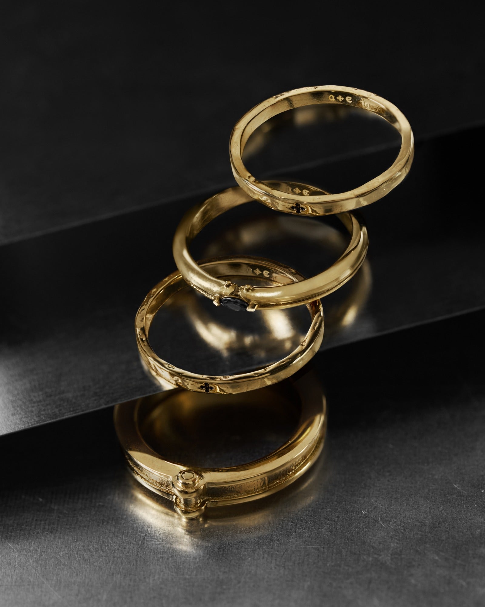 Demonia Synesthesia Ring Set 🖤