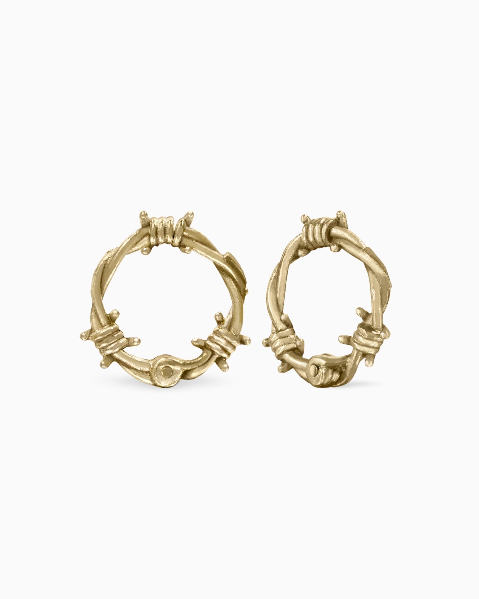 Demonia Creed Barbed Wire Ring Stacks 🖤