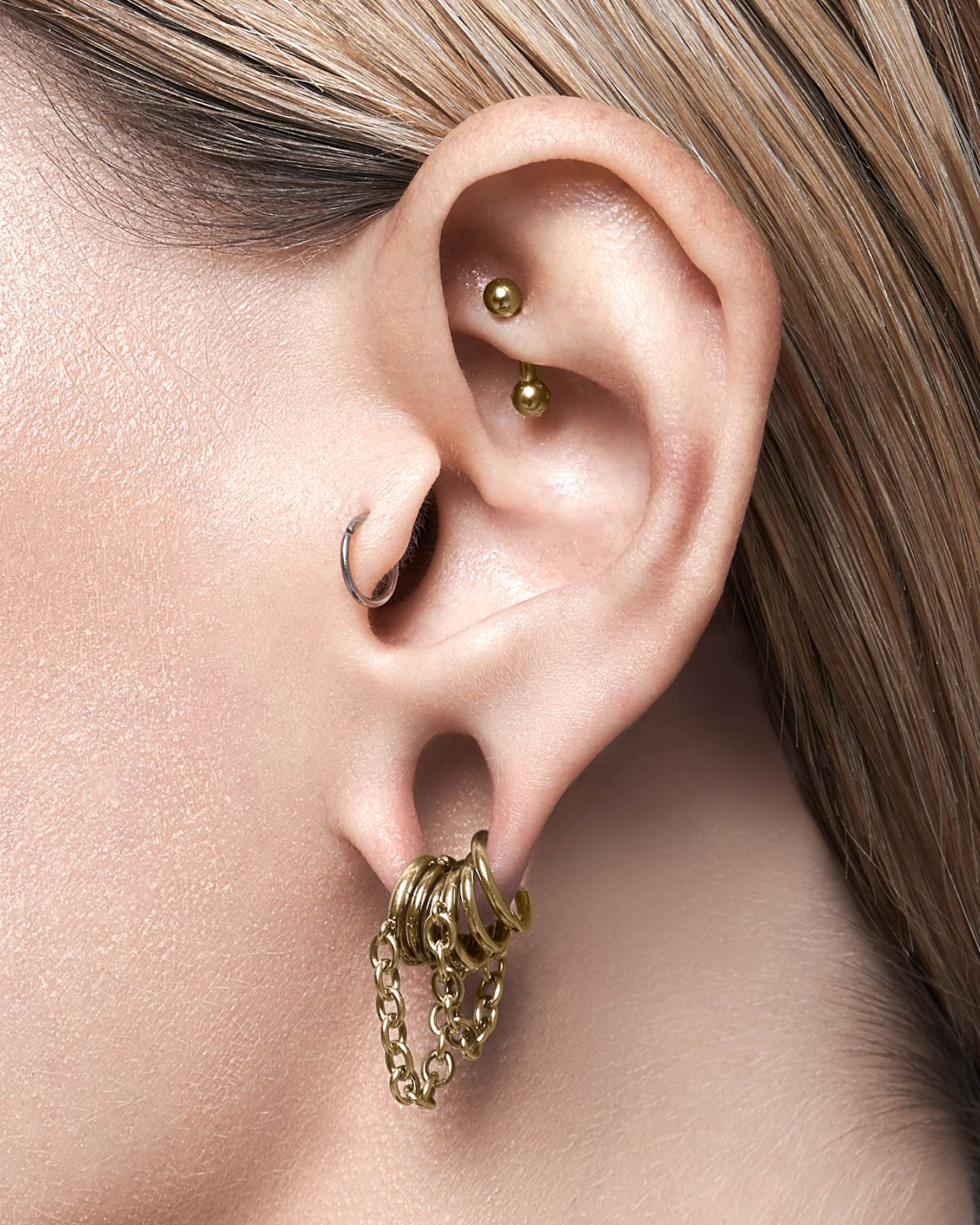 Demonia Obscura Chain Ring Stacks 🖤