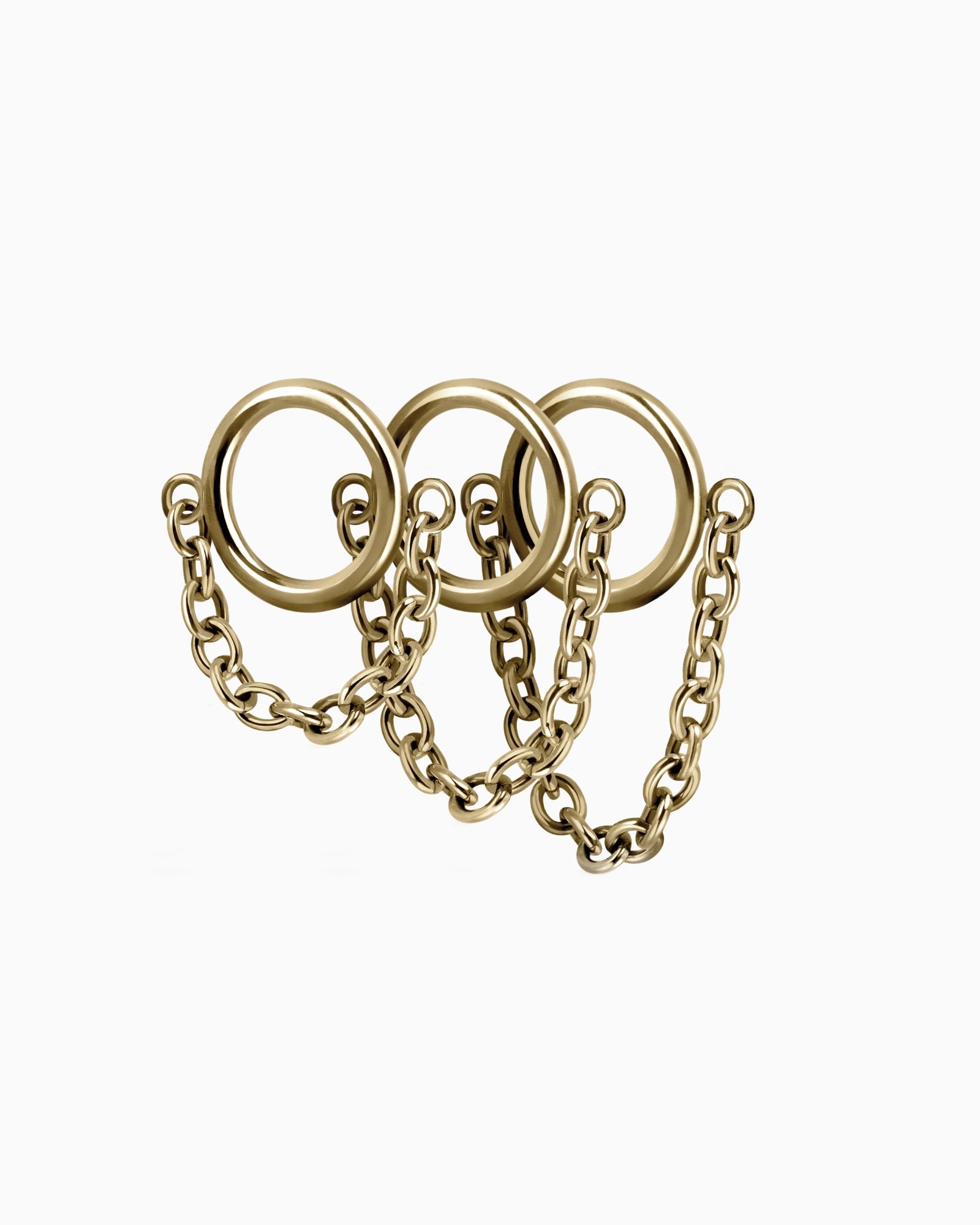 Demonia Obscura Chain Ring Stacks 🖤