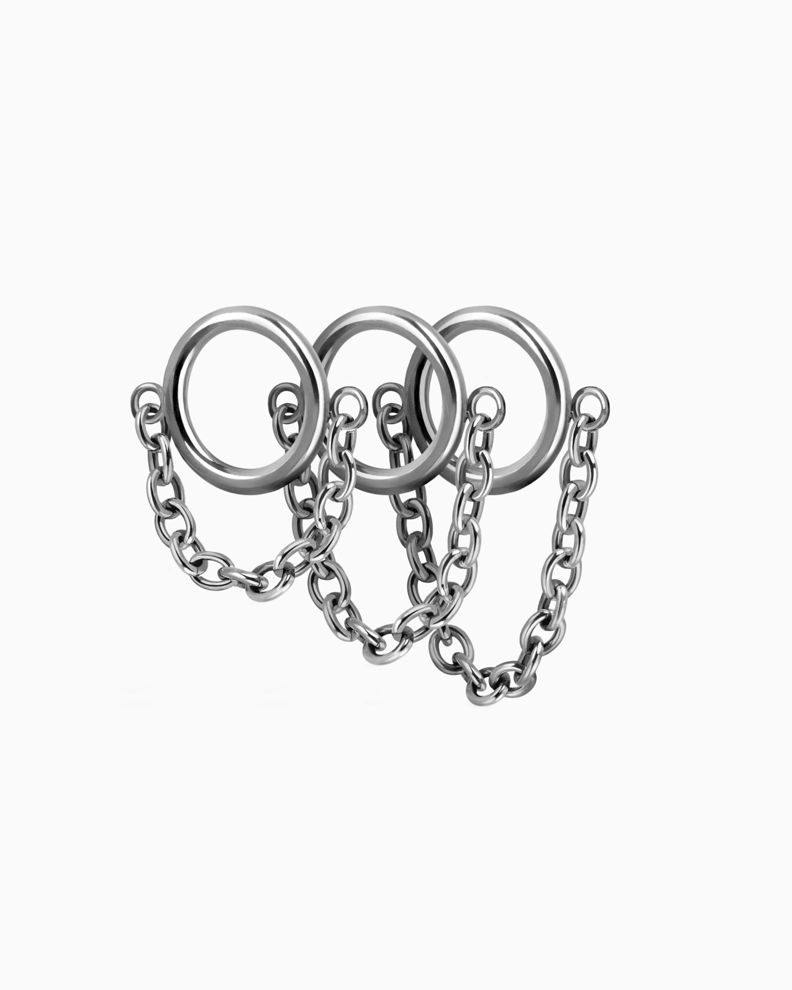 Demonia Obscura Chain Ring Stacks 🖤