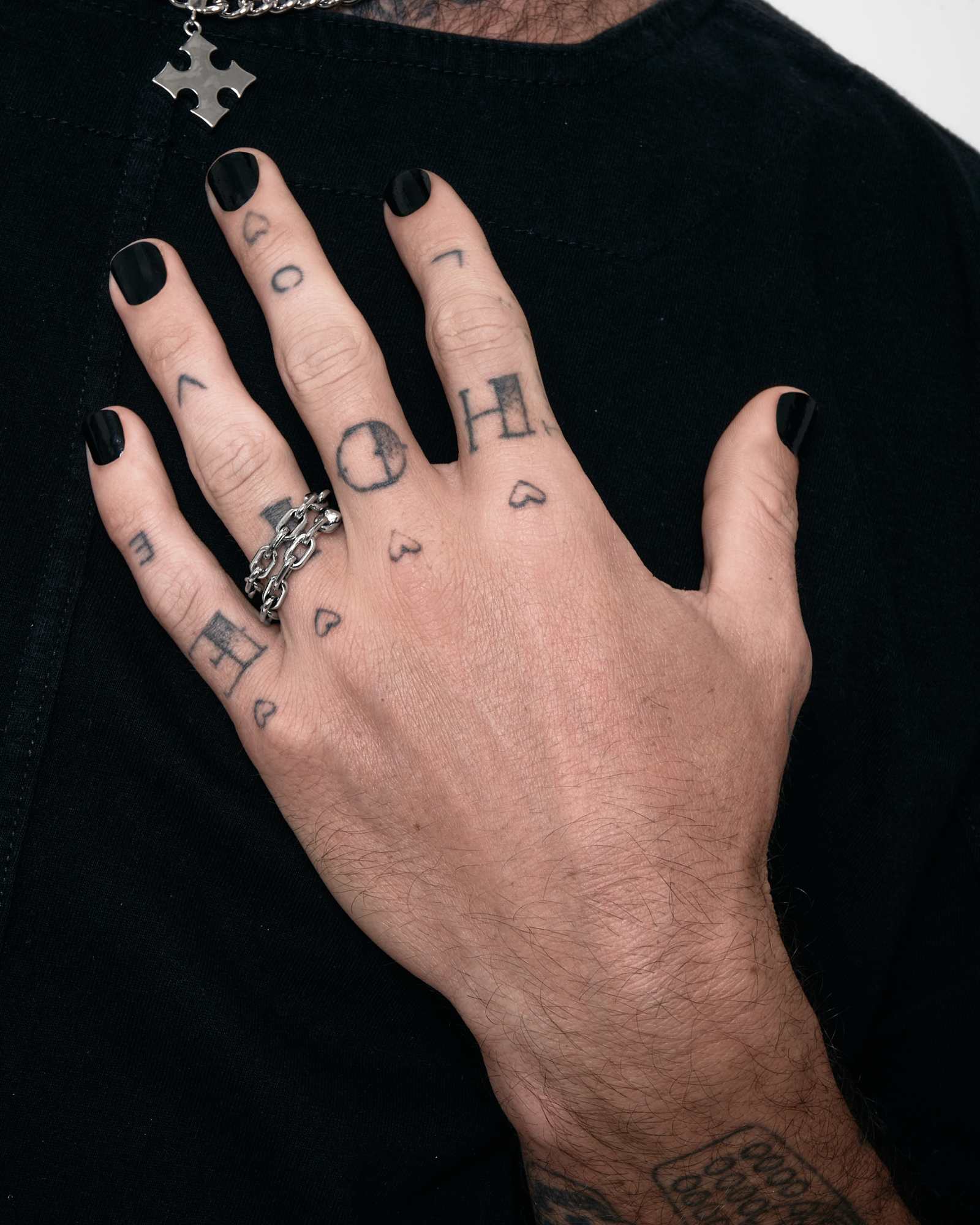 Demonia Cellar Chain Ring 🖤