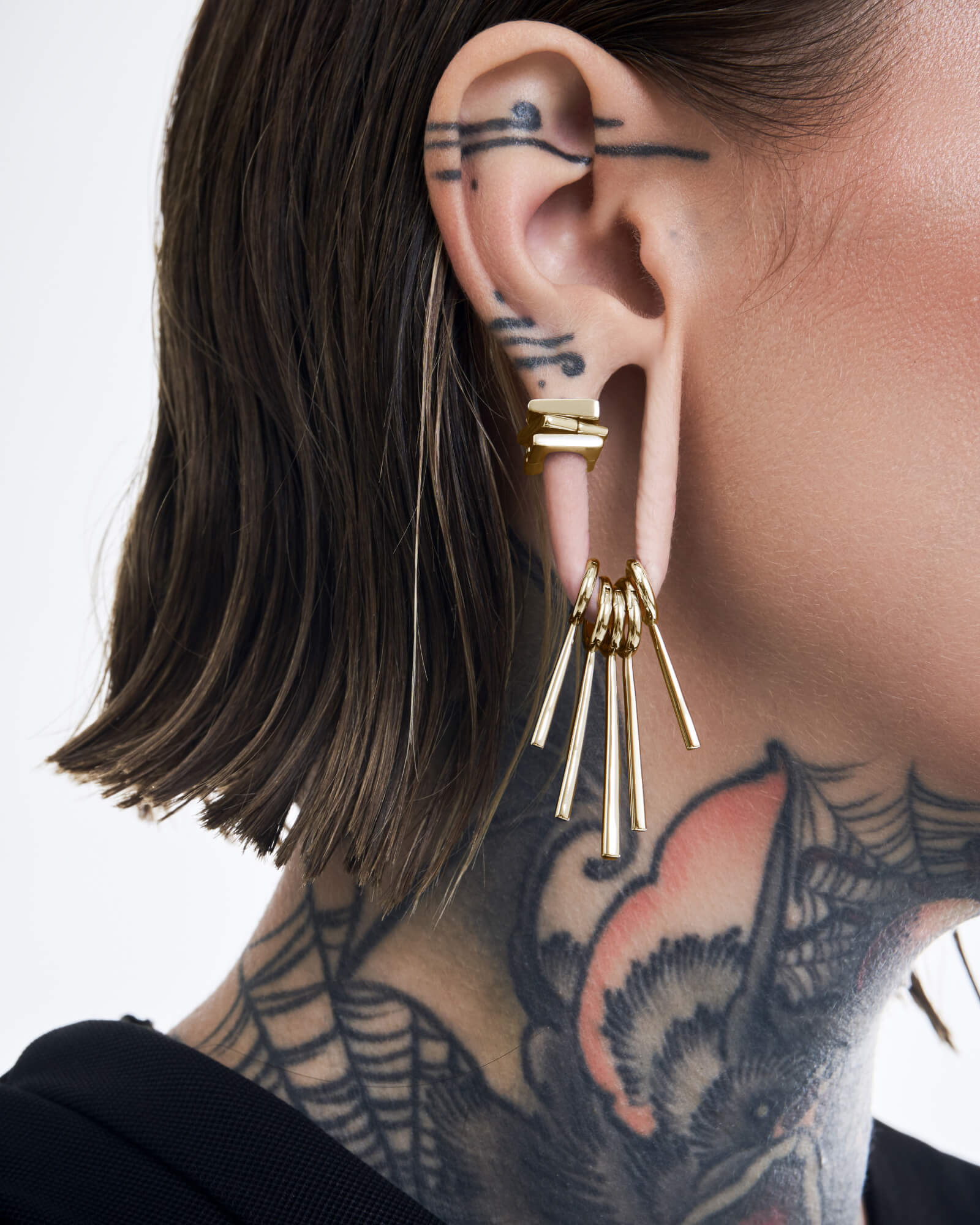 Demonia Maya Sunbeam Ring Stacks 🖤