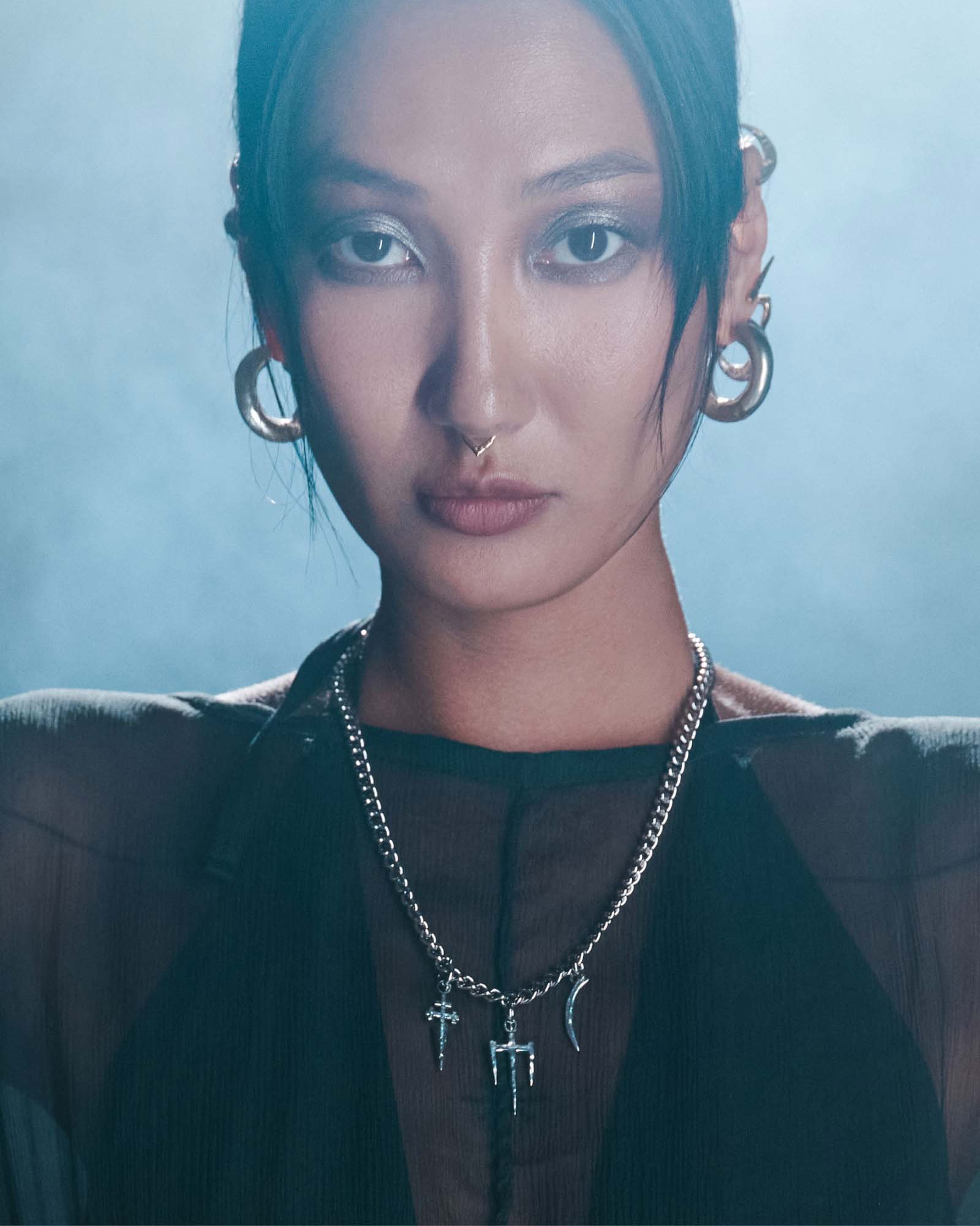 Demonia Orbit Earrings 🖤