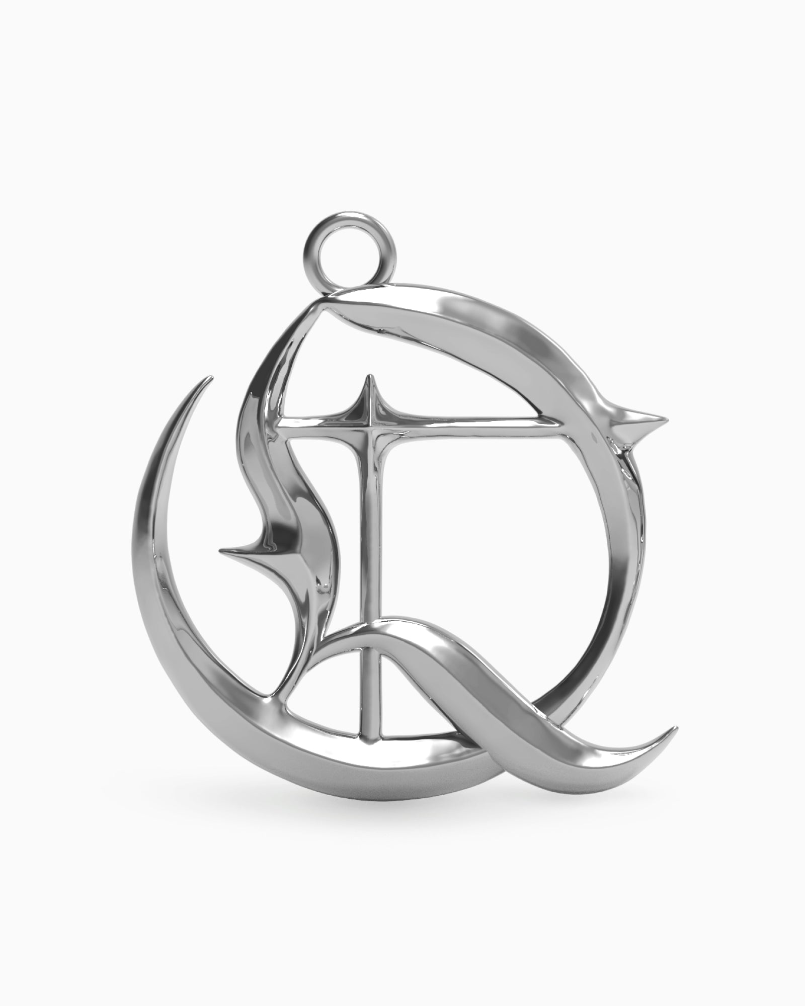 Demonia Blackletter Charms - Q 🖤