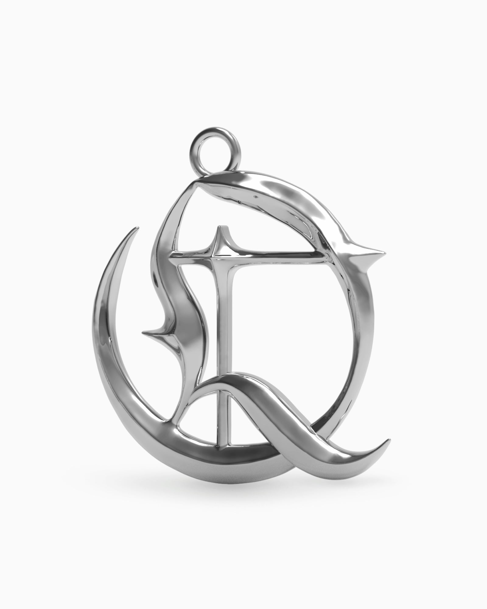 Demonia Blackletter Charms - Q 🖤