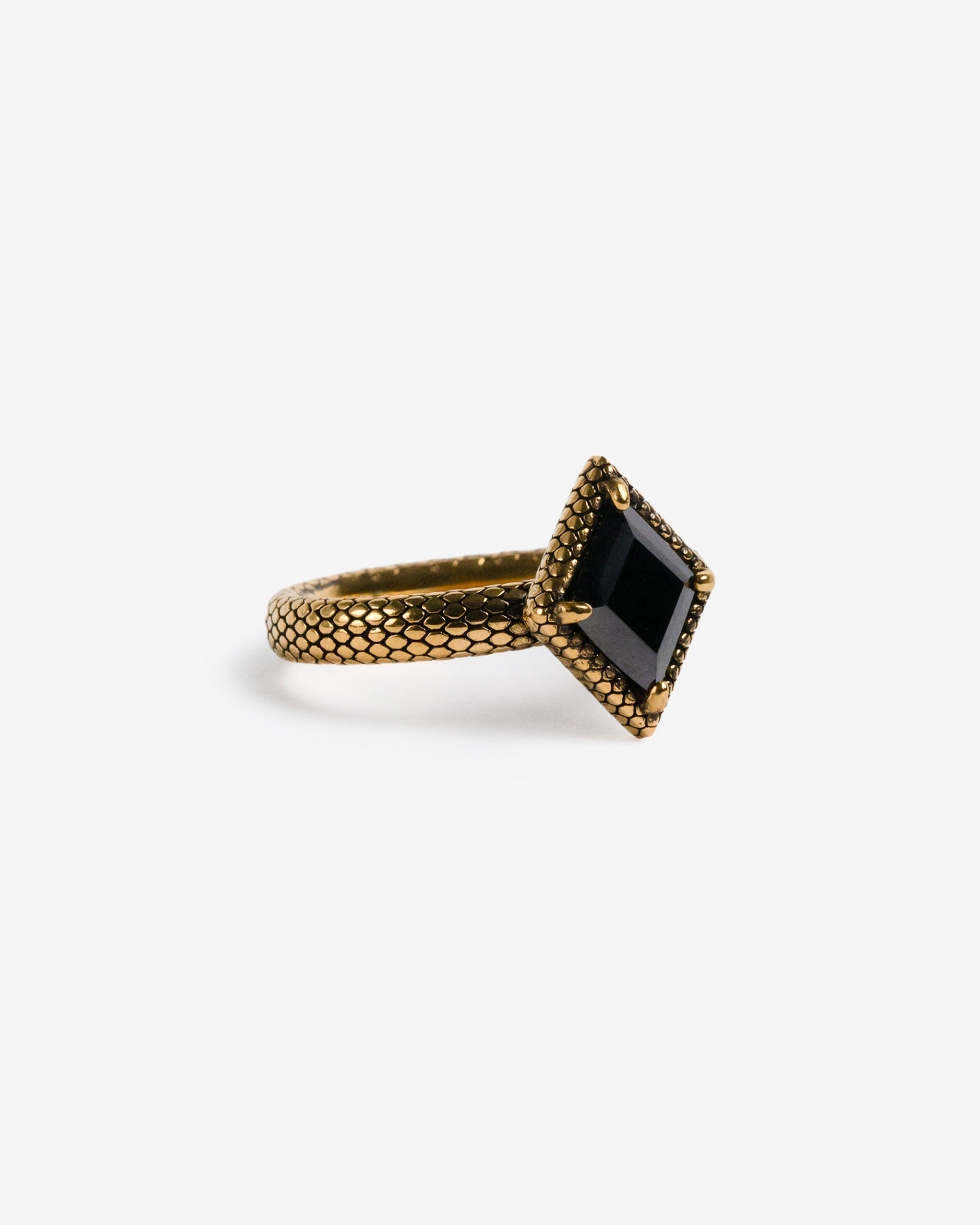 Demonia Black Lake Serpent Ring 🖤