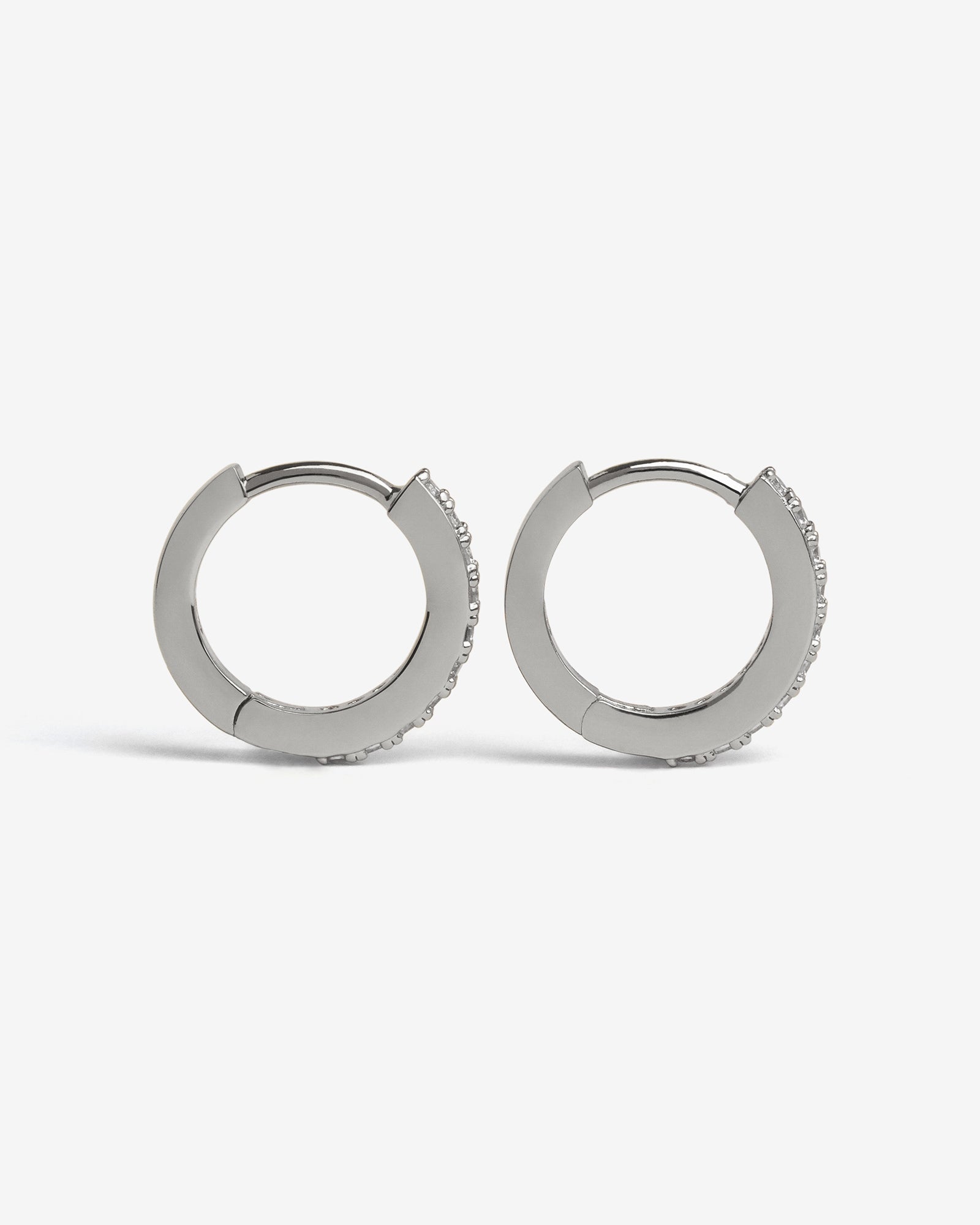 Demonia Classic Bejewelled Huggie Earrings π€