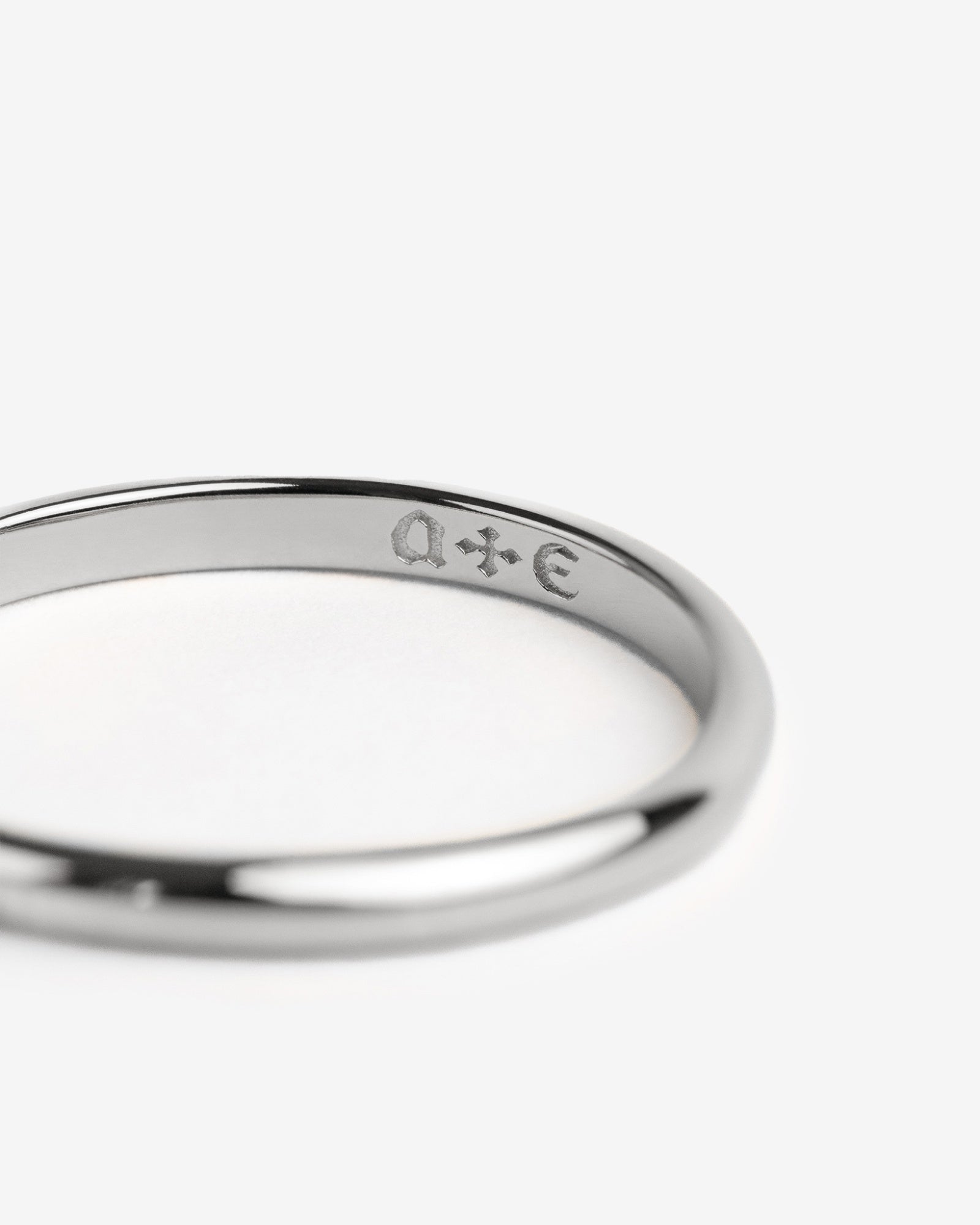 Demonia Syd Classic Stacker Ring (Slim) 🖤