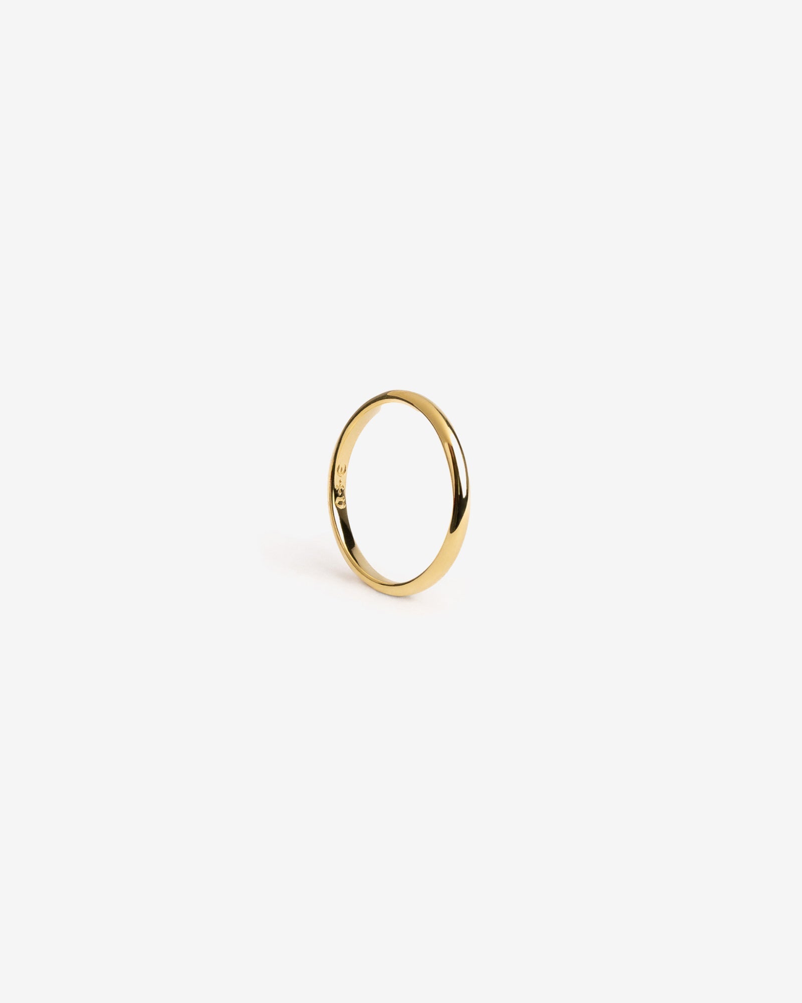 Demonia Syd Classic Stacker Ring (Slim) 🖤