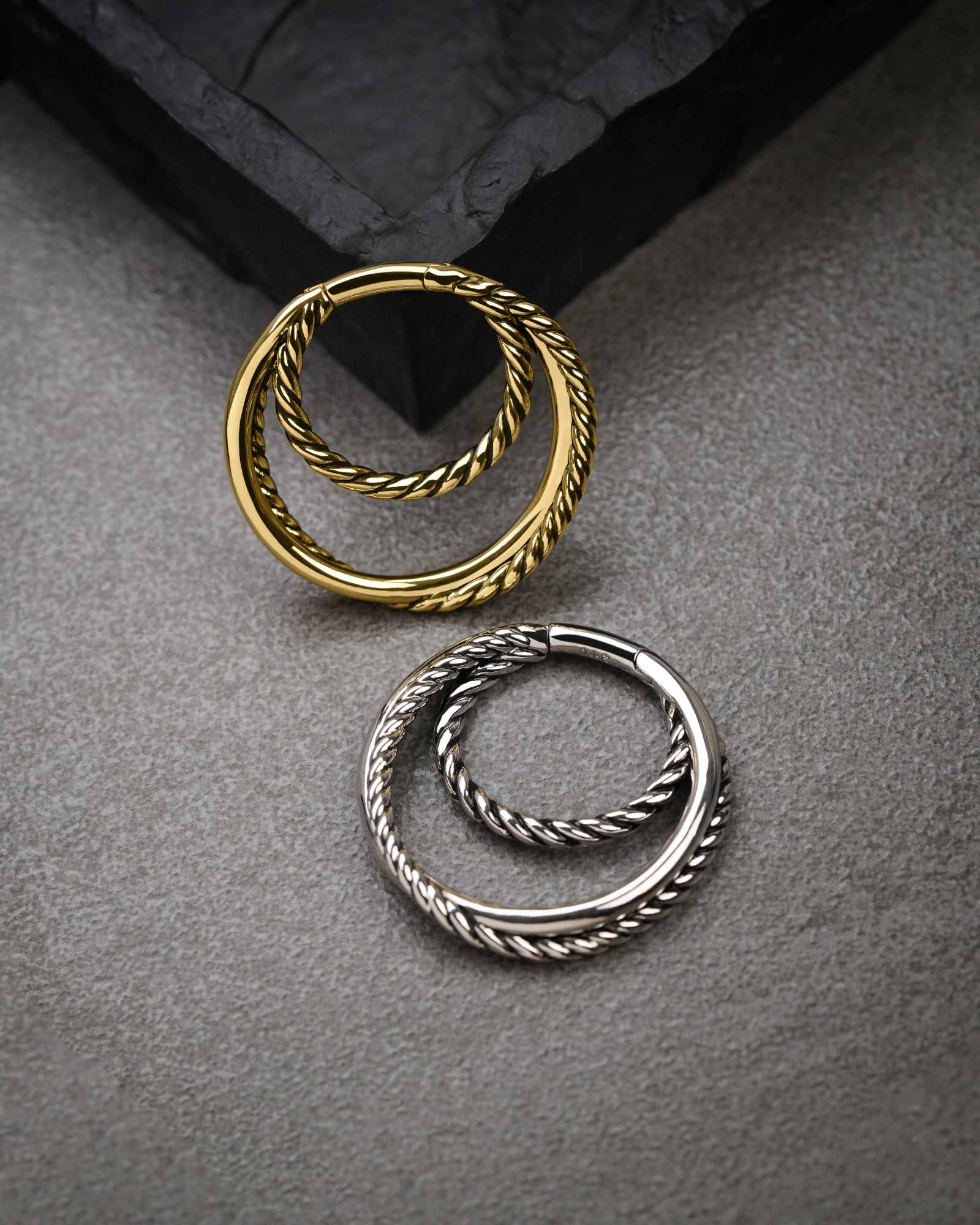 Demonia Essa Hoop Hangers 🖤