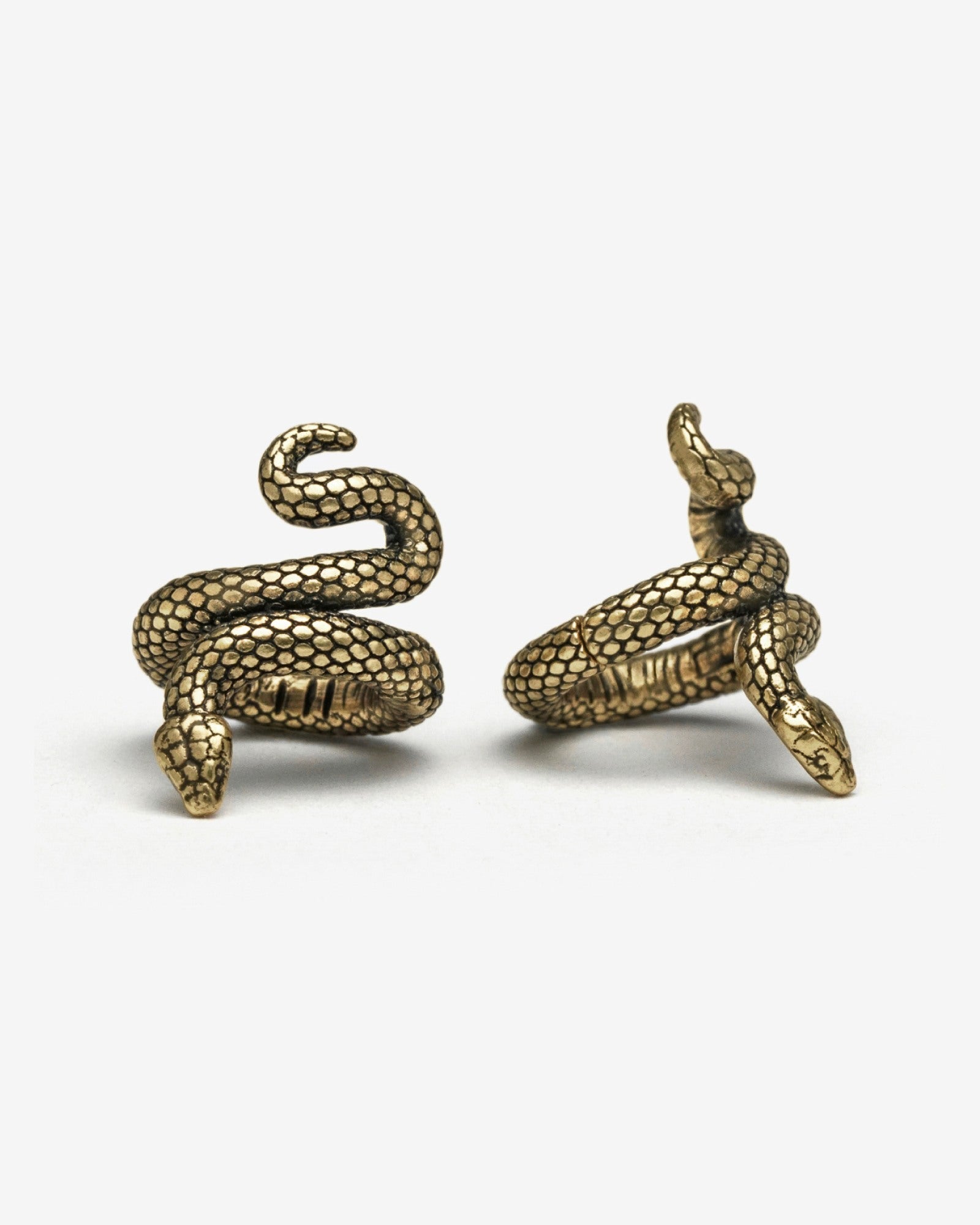 Demonia Sin Serpent Lobe Cuffs 🖤