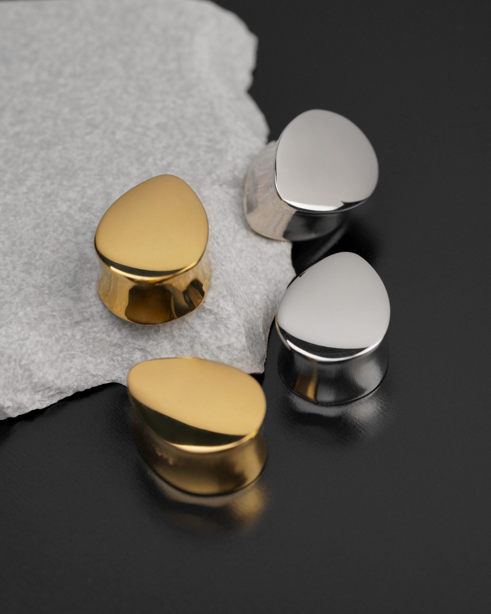 Demonia A&E Signature Minted Teardrop Plugs 🖤