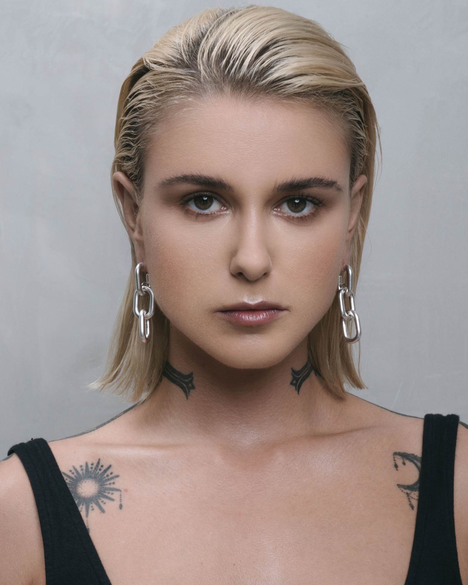 Demonia Galen Chain Earrings 🖤