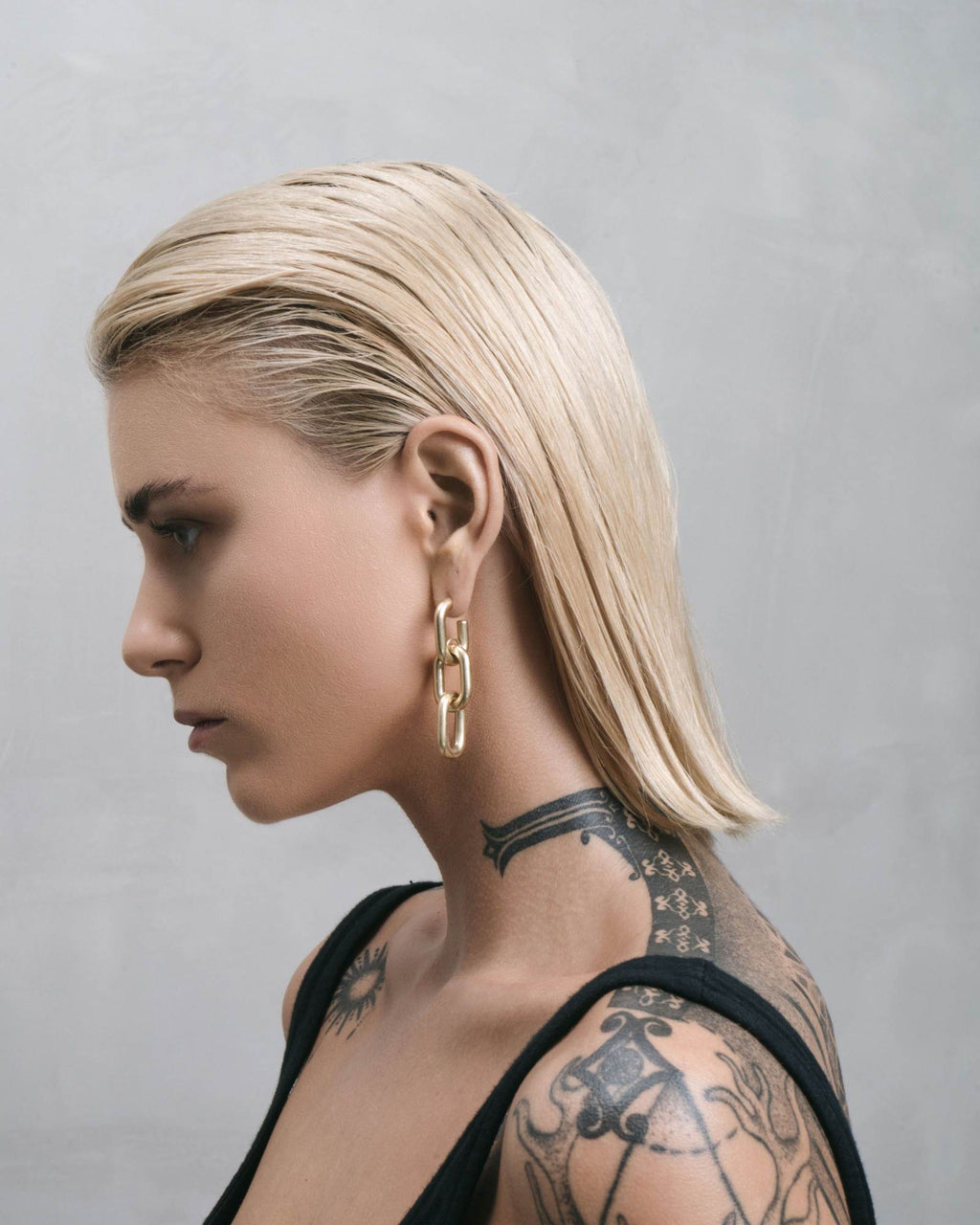 Demonia Galen Chain Earrings 🖤