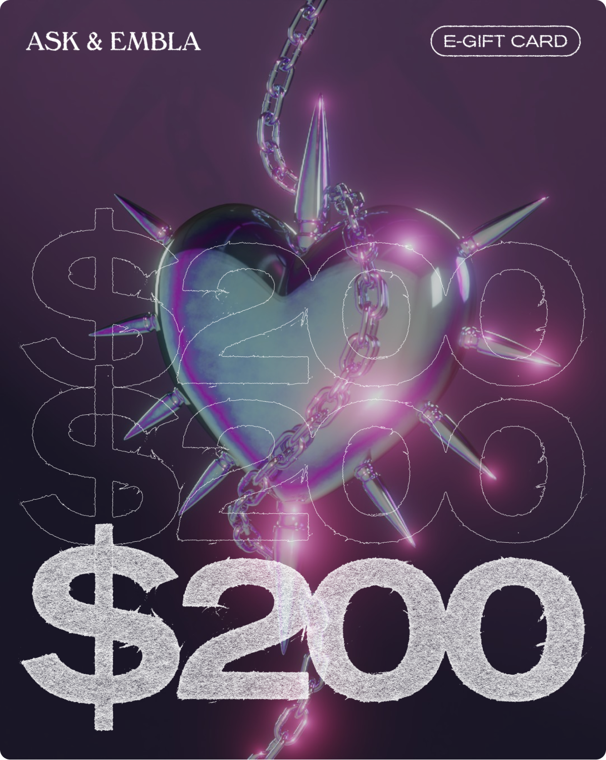 Demonia Ask & Embla E-Gift Card ($200) 🖤