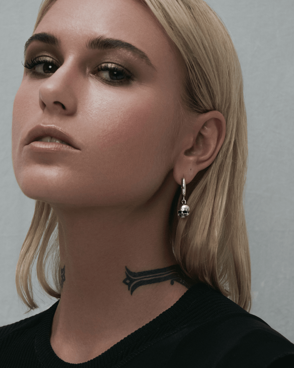 Demonia Cranium Earrings 🖤