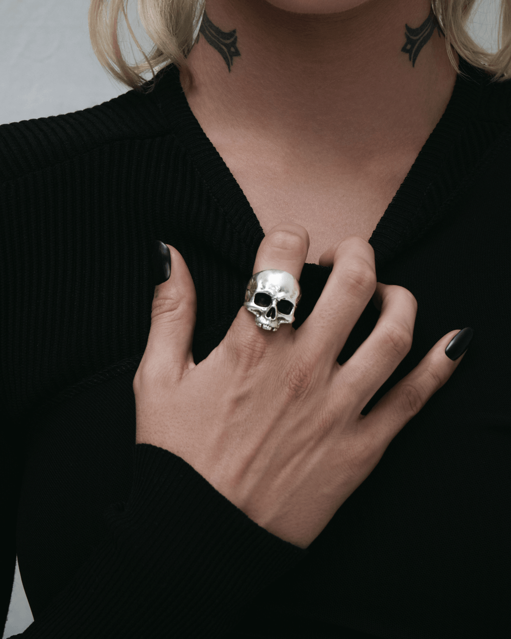 Demonia Cranium Ring 🖤