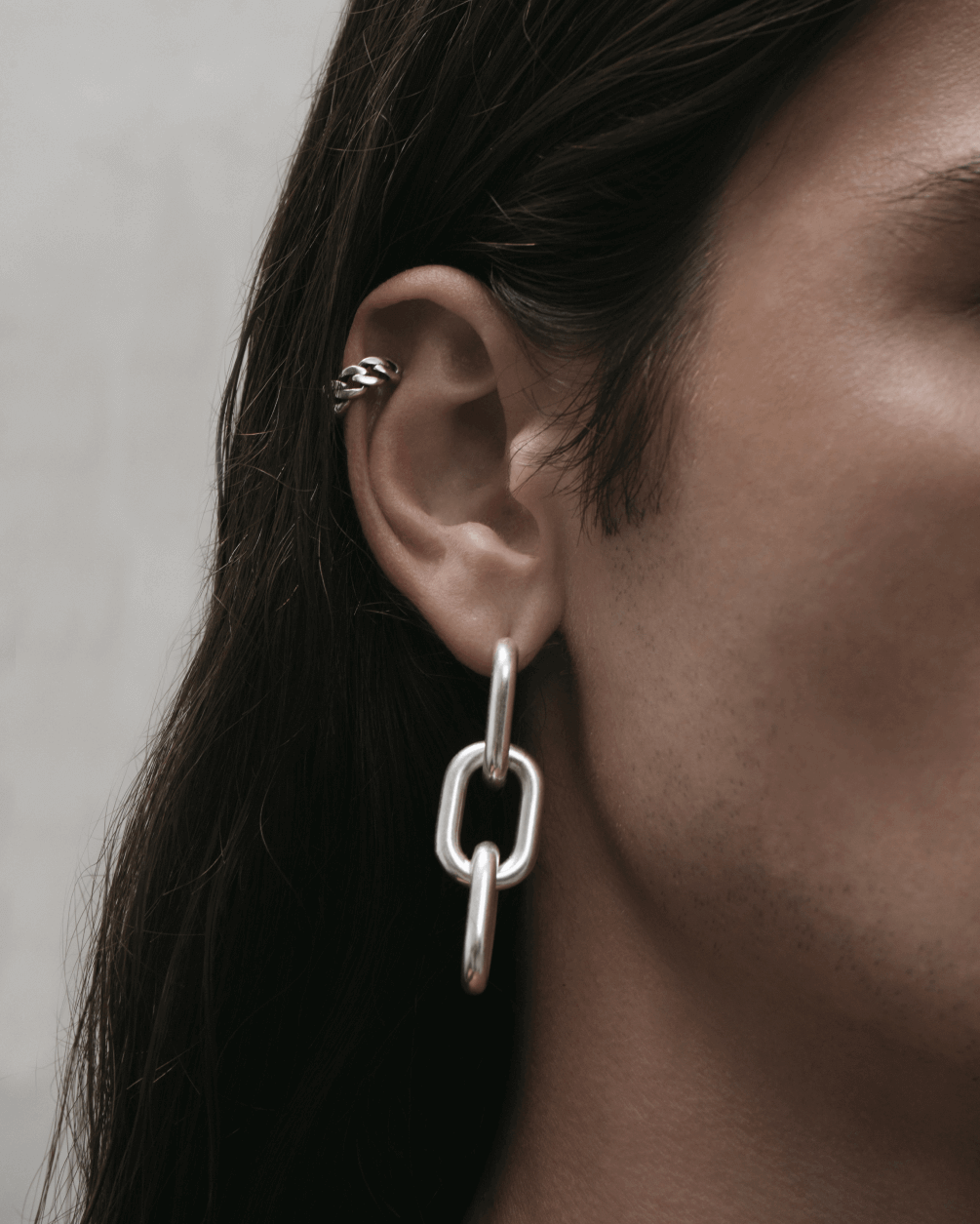 Demonia Galen Chain Earrings 🖤