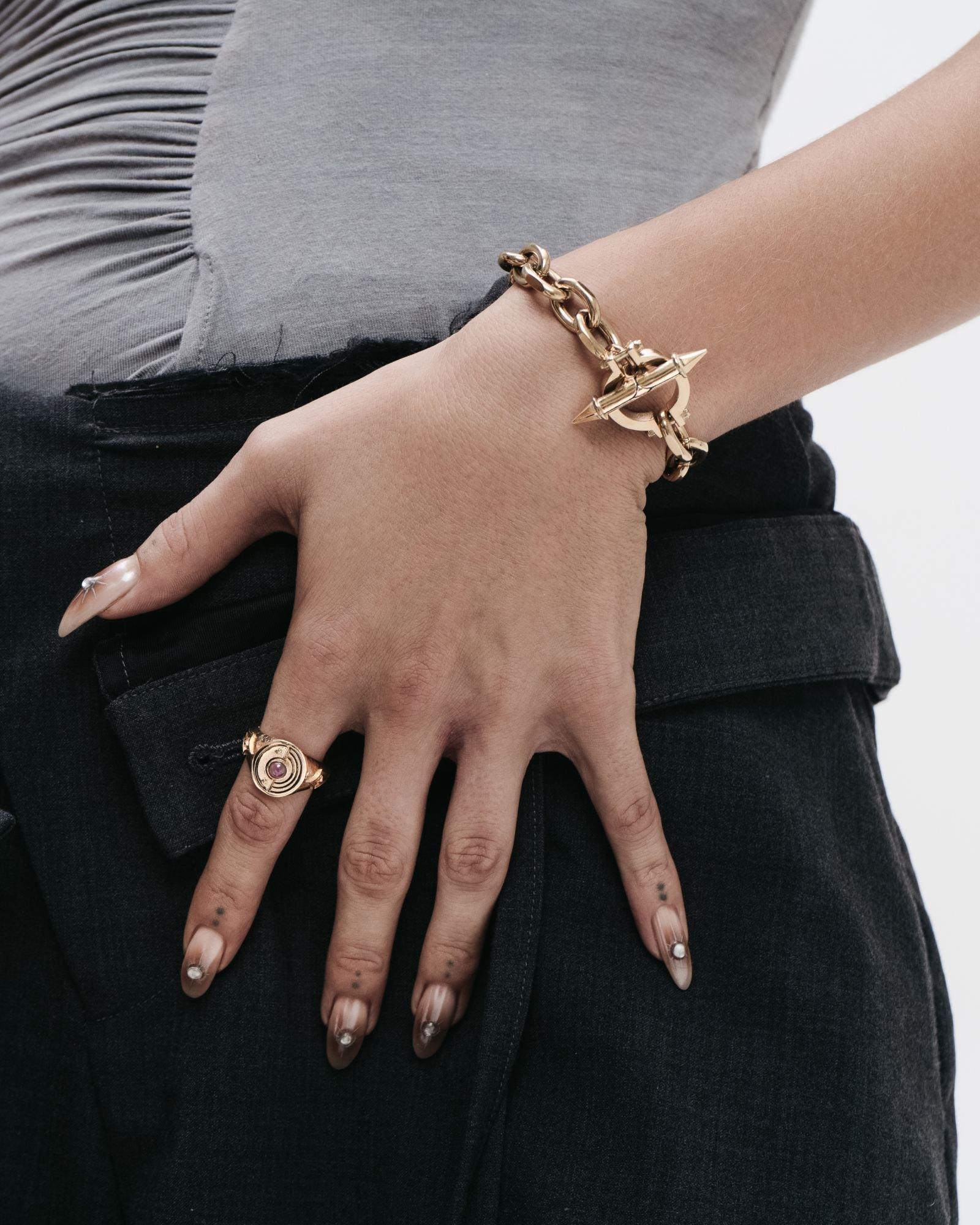 Demonia Synesthesia Chain Bracelet 🖤