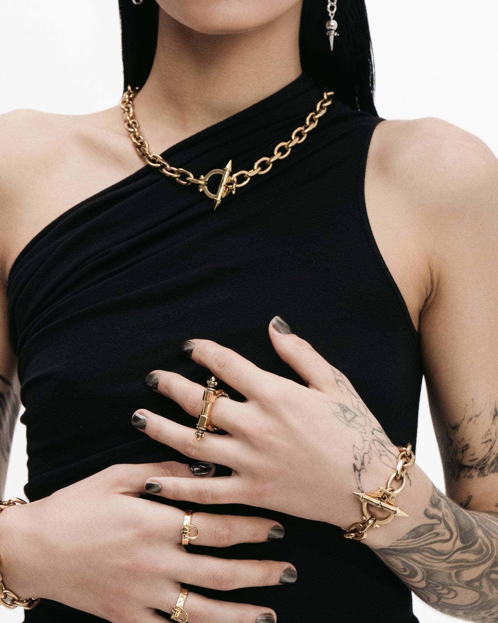 Demonia Synesthesia Chain Bracelet 🖤