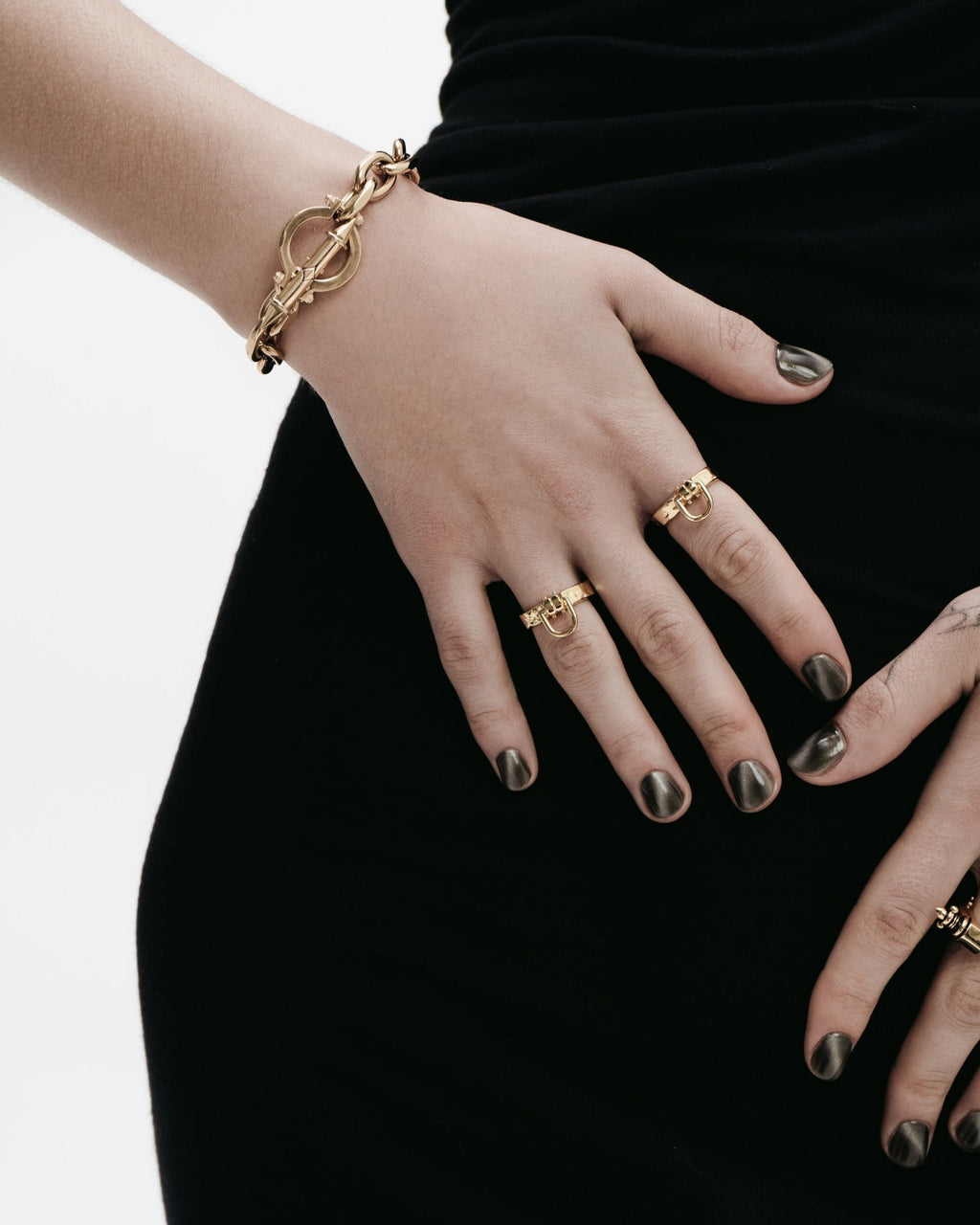 Demonia Synesthesia Chain Bracelet 🖤