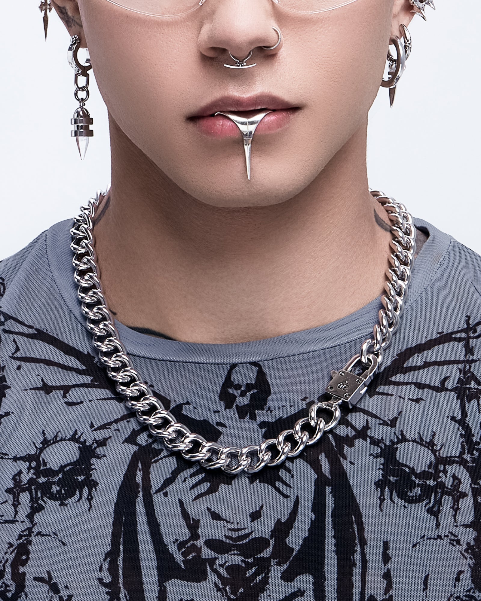 Demonia Sync Chain Necklace 🖤