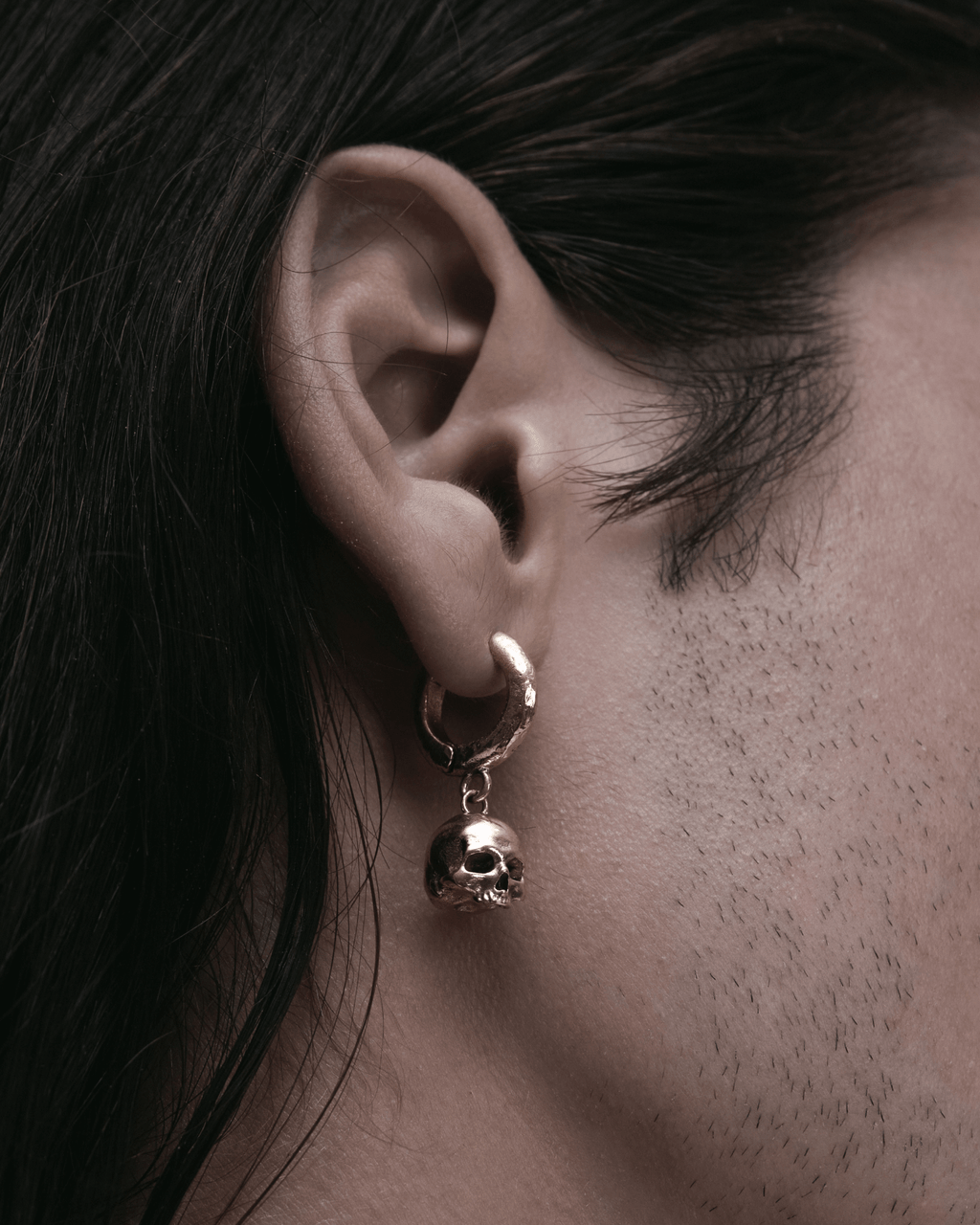 Demonia Cranium Earrings 🖤