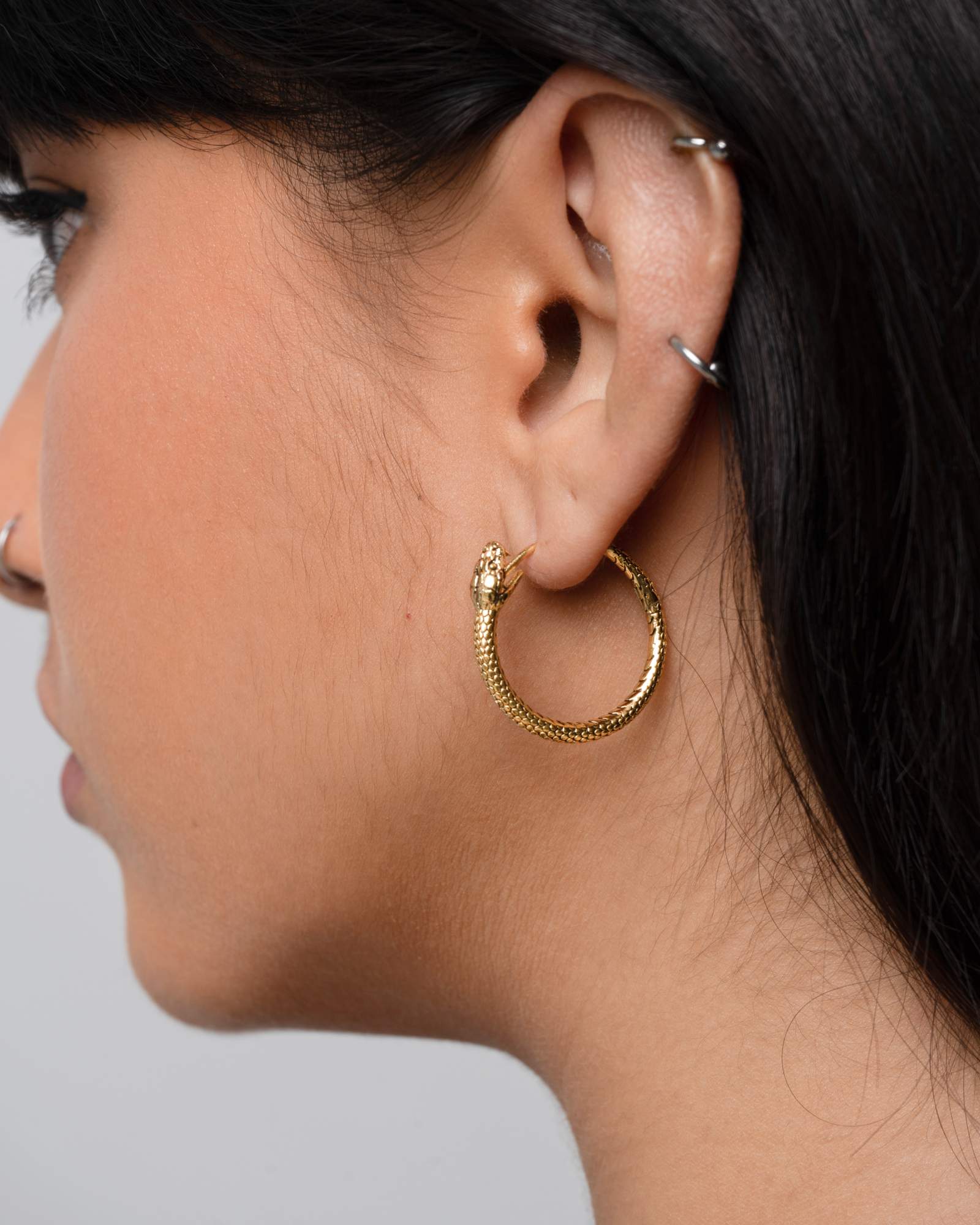 Demonia Ouroboros Earrings 🖤