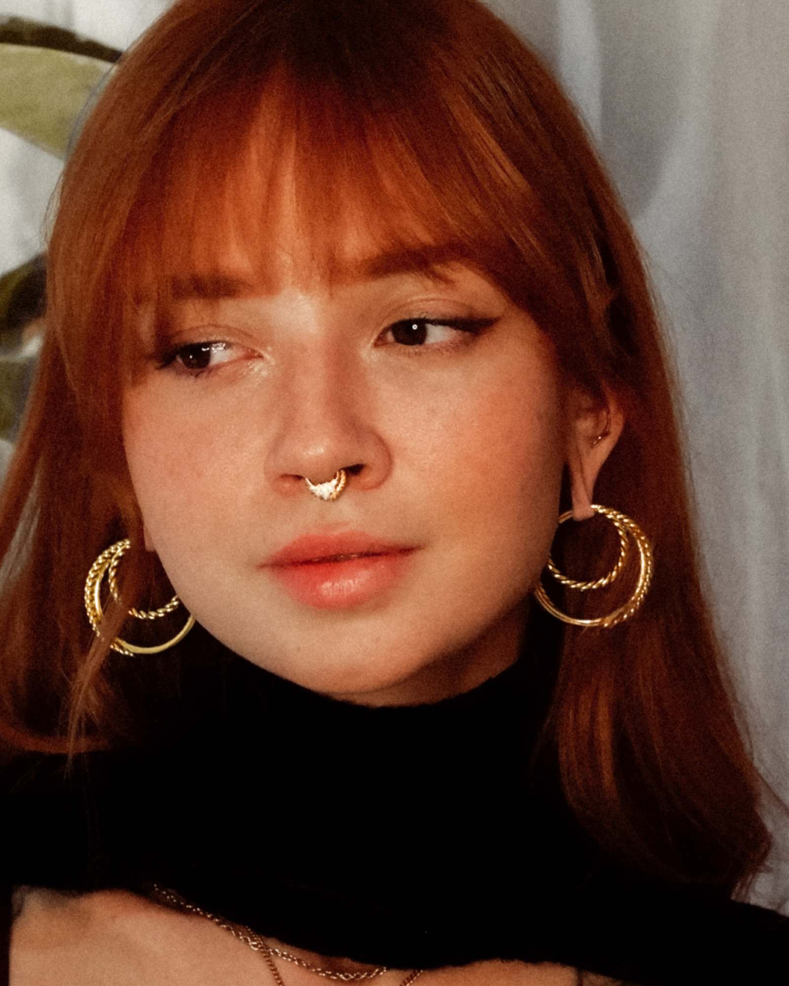 Demonia Essa Hoop Hangers 🖤