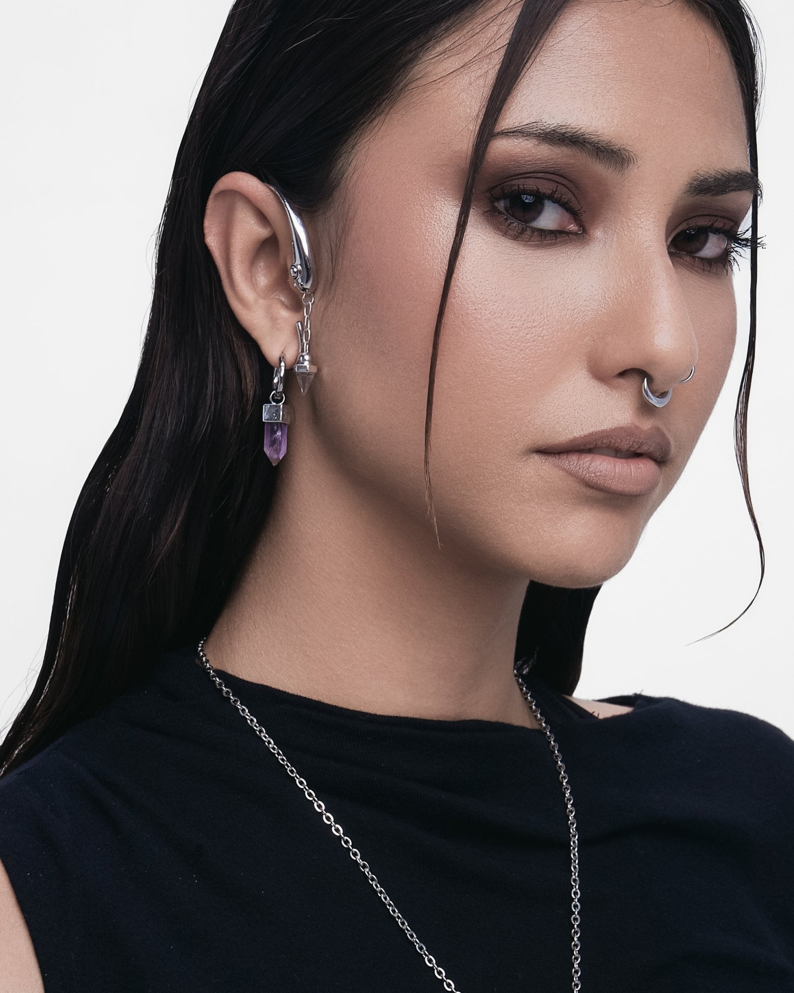 Demonia Synesthesia Ear Cuff 🖤
