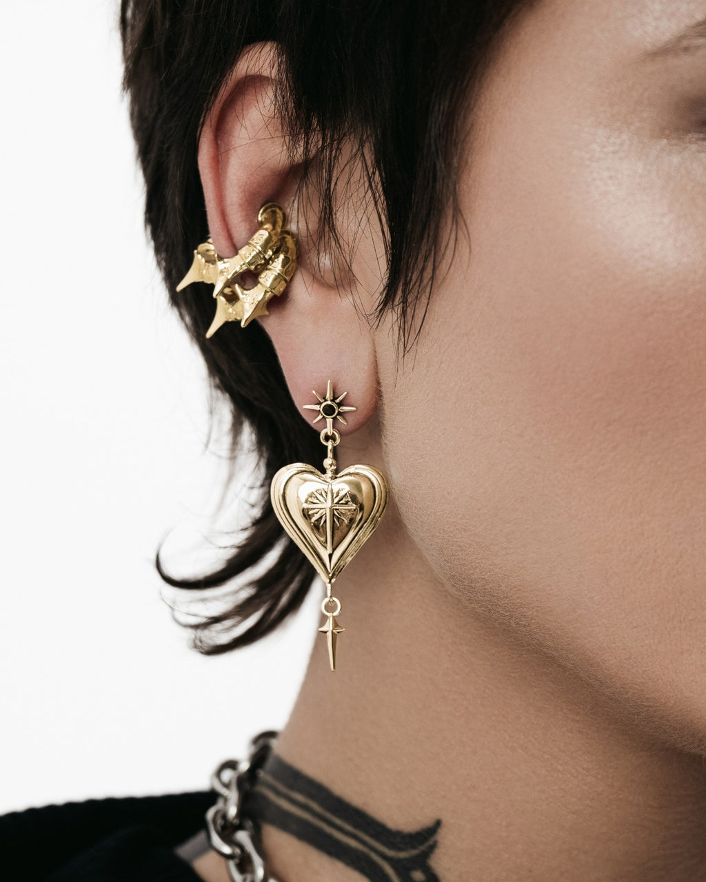 Demonia Vortex Ear Cuff 🖤