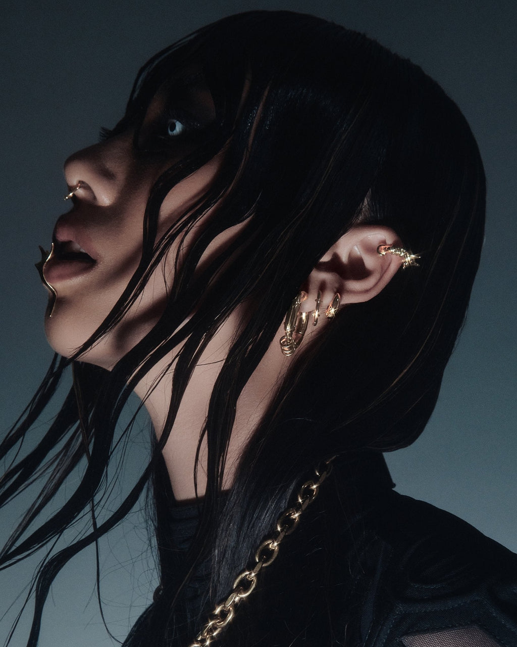 Demonia Vortex Ear Cuff 🖤